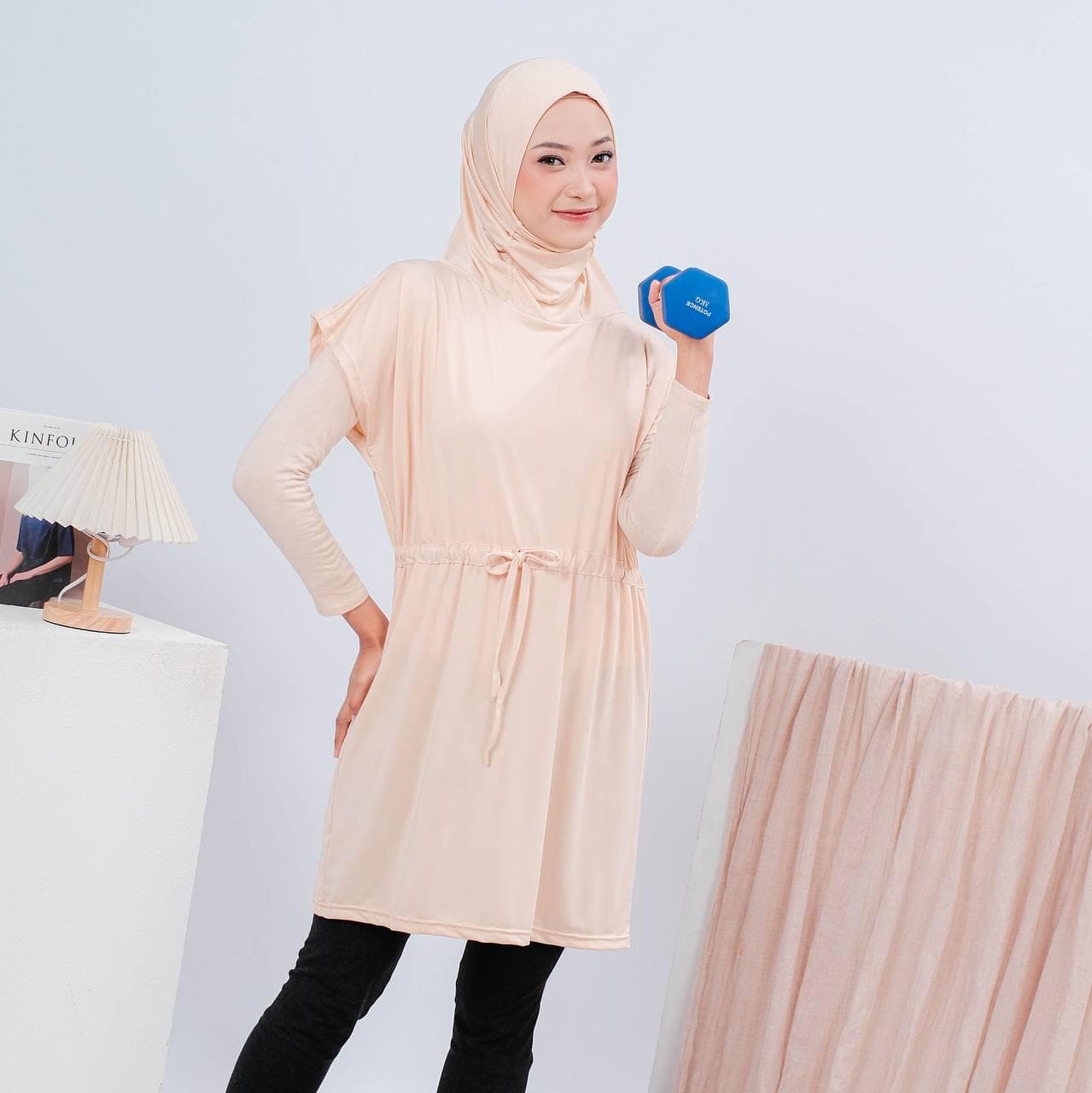 RAIFA Active Hijab Outer, Modest Sports Vest Cover Up, Activewear for Gym, Workout, Exercise, Running, Training, Yoga, Fitness - image 4