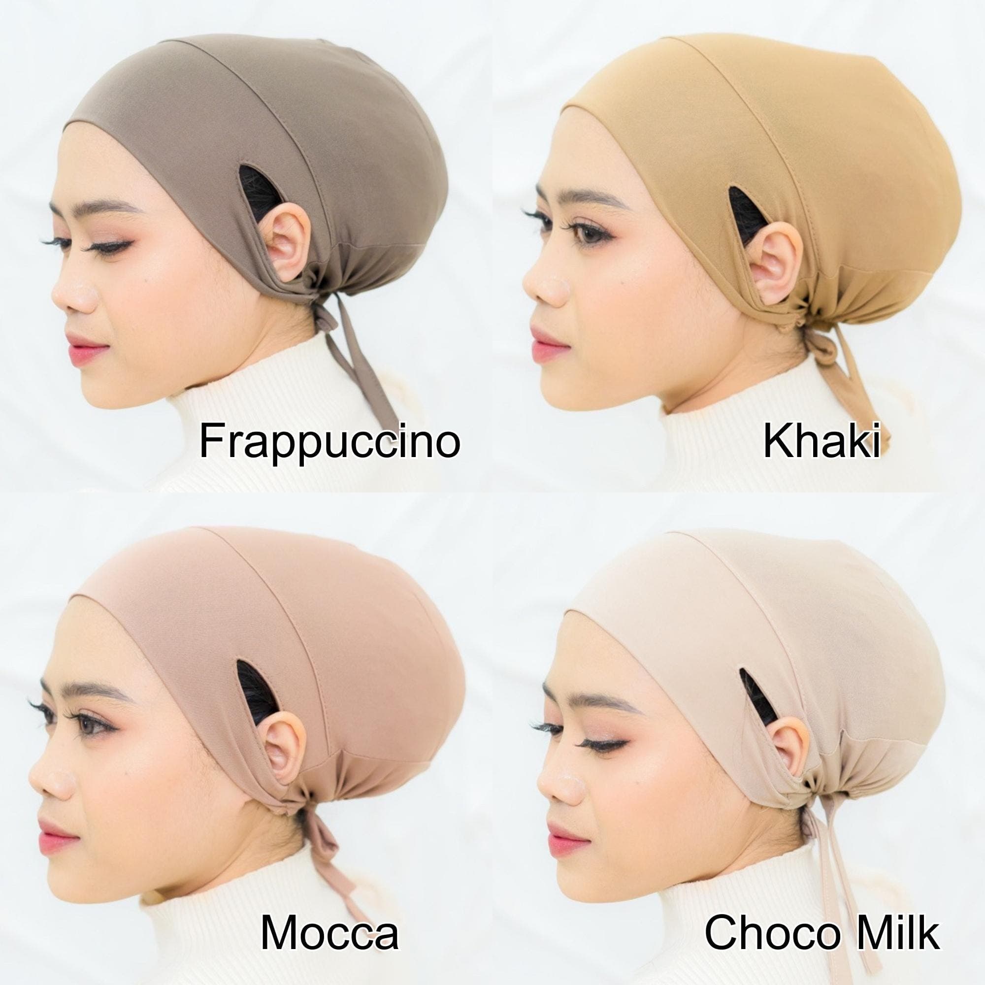 Ear Friendly Tie Back Cap, Jersey Hijab Undercap Bonnet Cap, Hijab Underscarf, Hair Bonnet, Chemo Cap, Chemo Hat, Chemo Beanies for Women - image 4