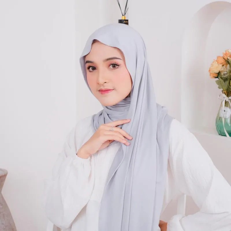 AURELLE Scarf, 30 colors Jersey Hijab Shayla Turban, Lilac Sage Green Lightweight Shawls Scarves Headscarf Head Wrap, Muslim Gifts for Women - image 5