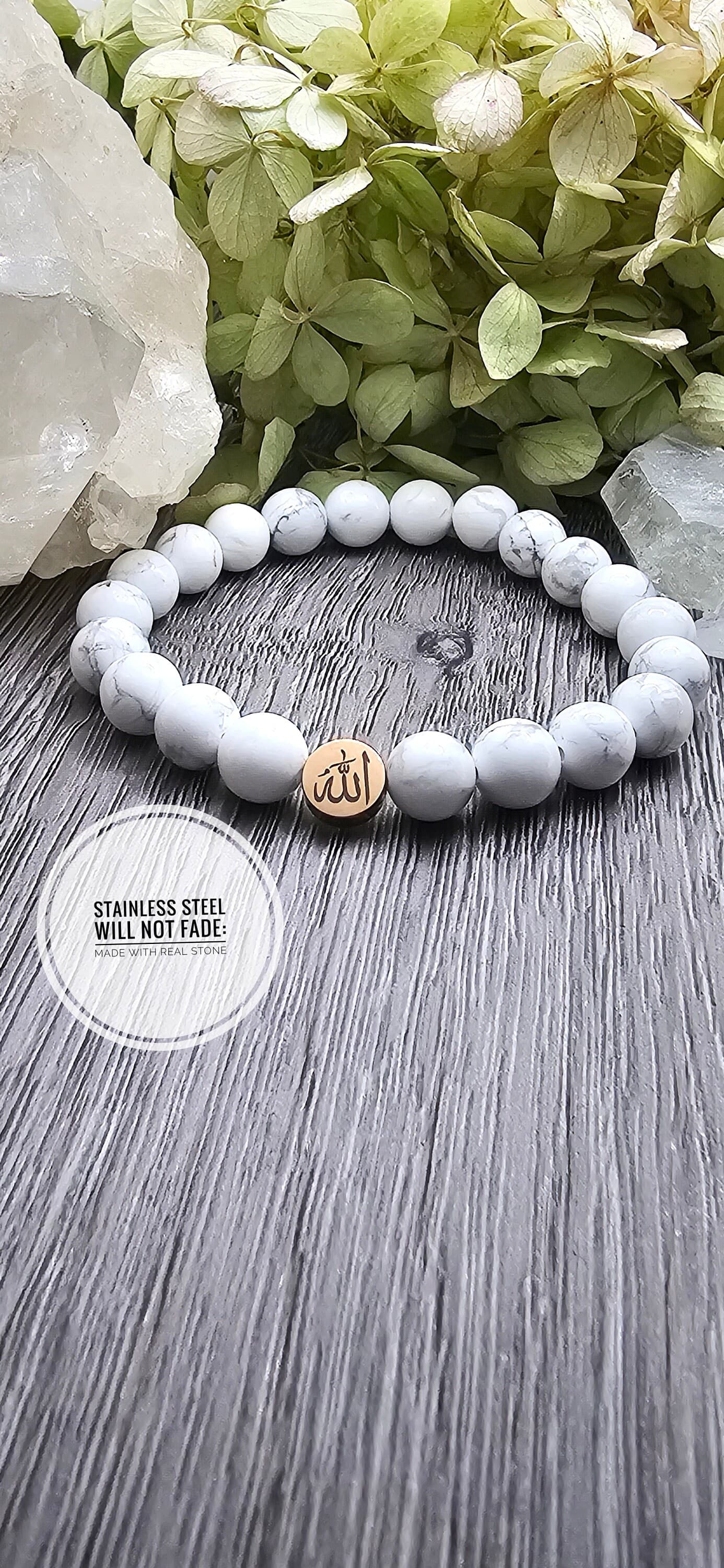 Allah Bracelet // Islam, Muslim Faith Bracelet // Rose Gold, Silver, Gold // Unisex - image 5
