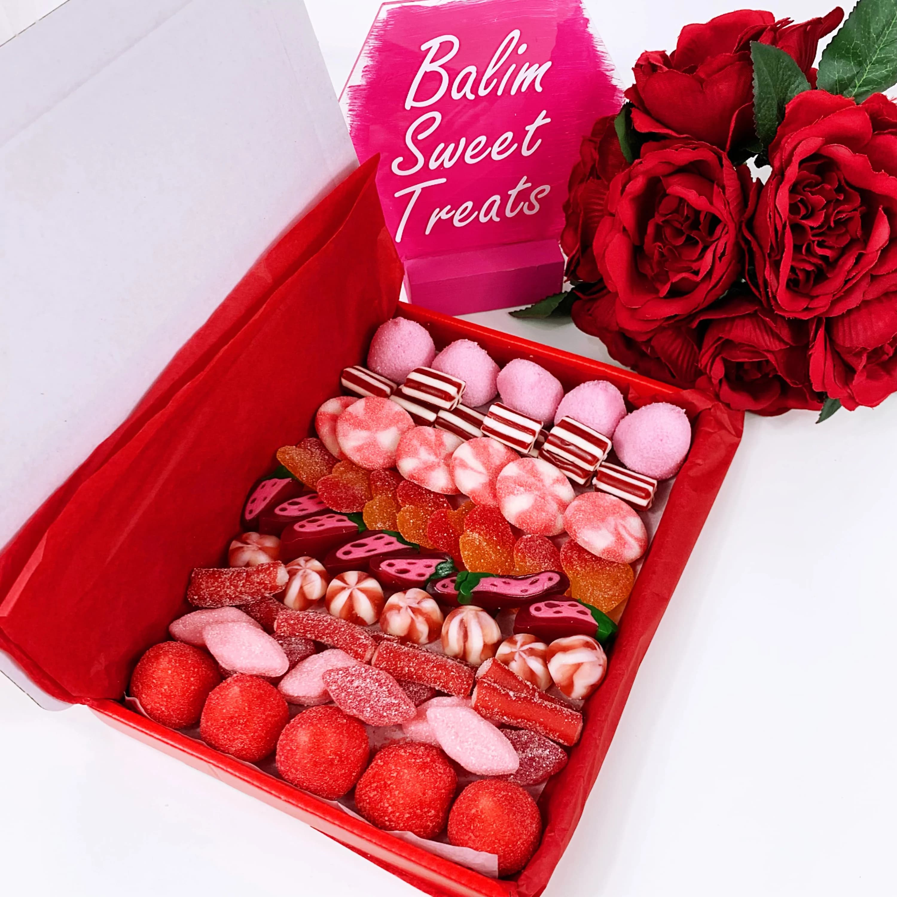 Valentines Day pick n mix sweet gift box ,Love sweet treat's,Galantine's,Gift for wife , Gift for Her ,Gift for Him,Boyfriend,Letter Sweet - image 2