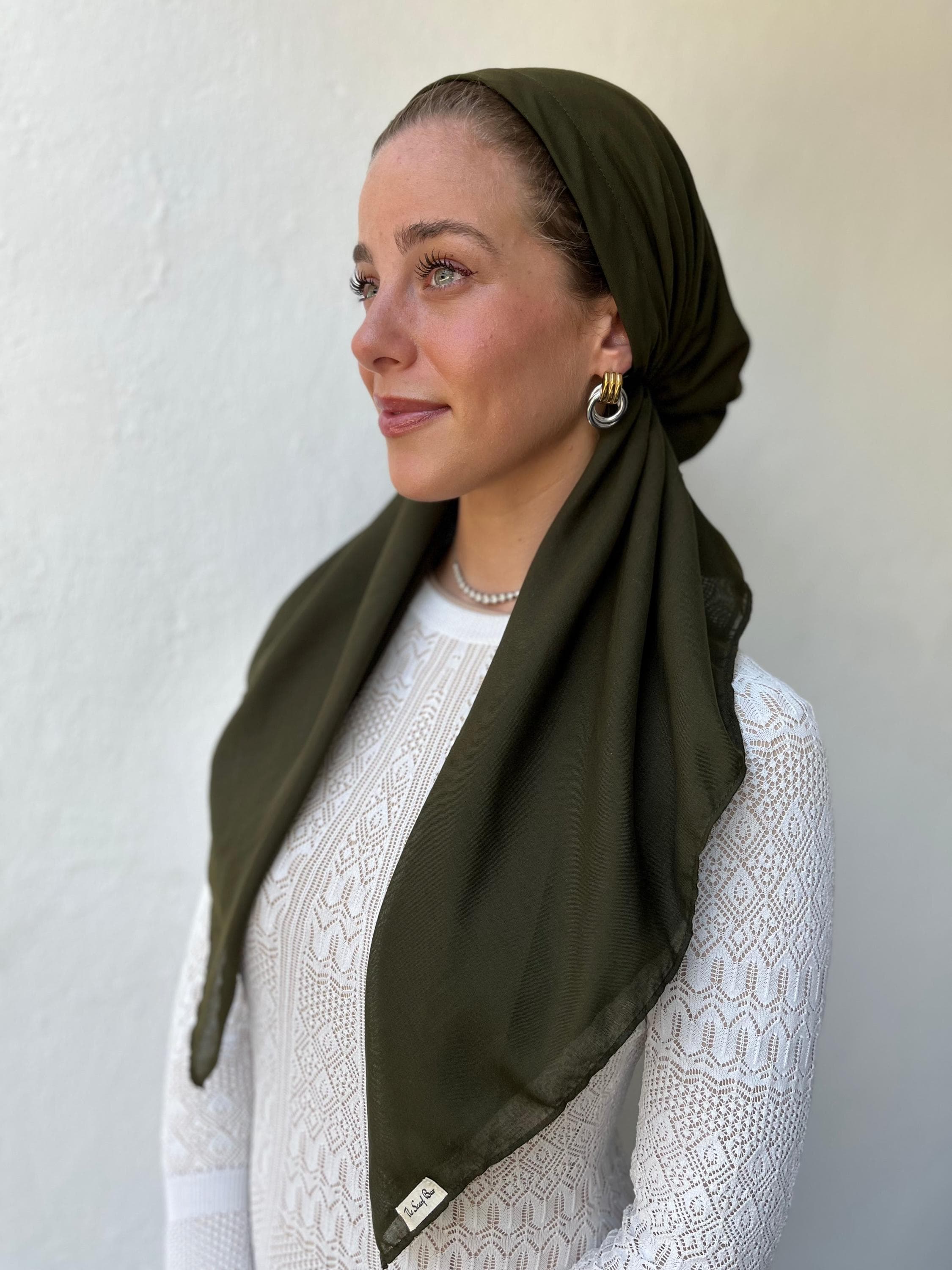 CLASSIC PRETIED Cotton Army Green (with Velvet Grip)