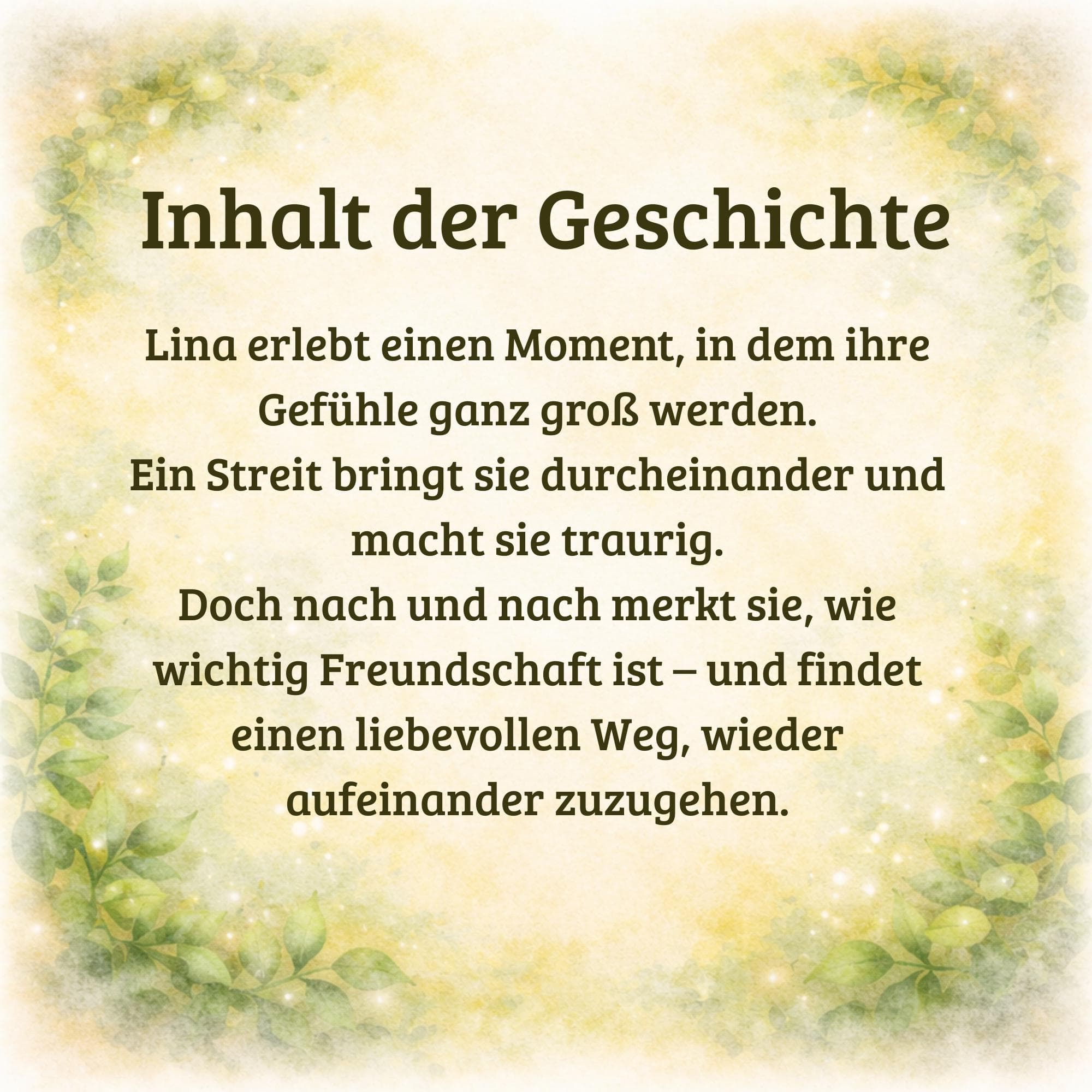 Kamishibai Geschichte Streit Kinder, Gefühle lernen Kindergarten PDF, U3 Geschichte Kita - image 4