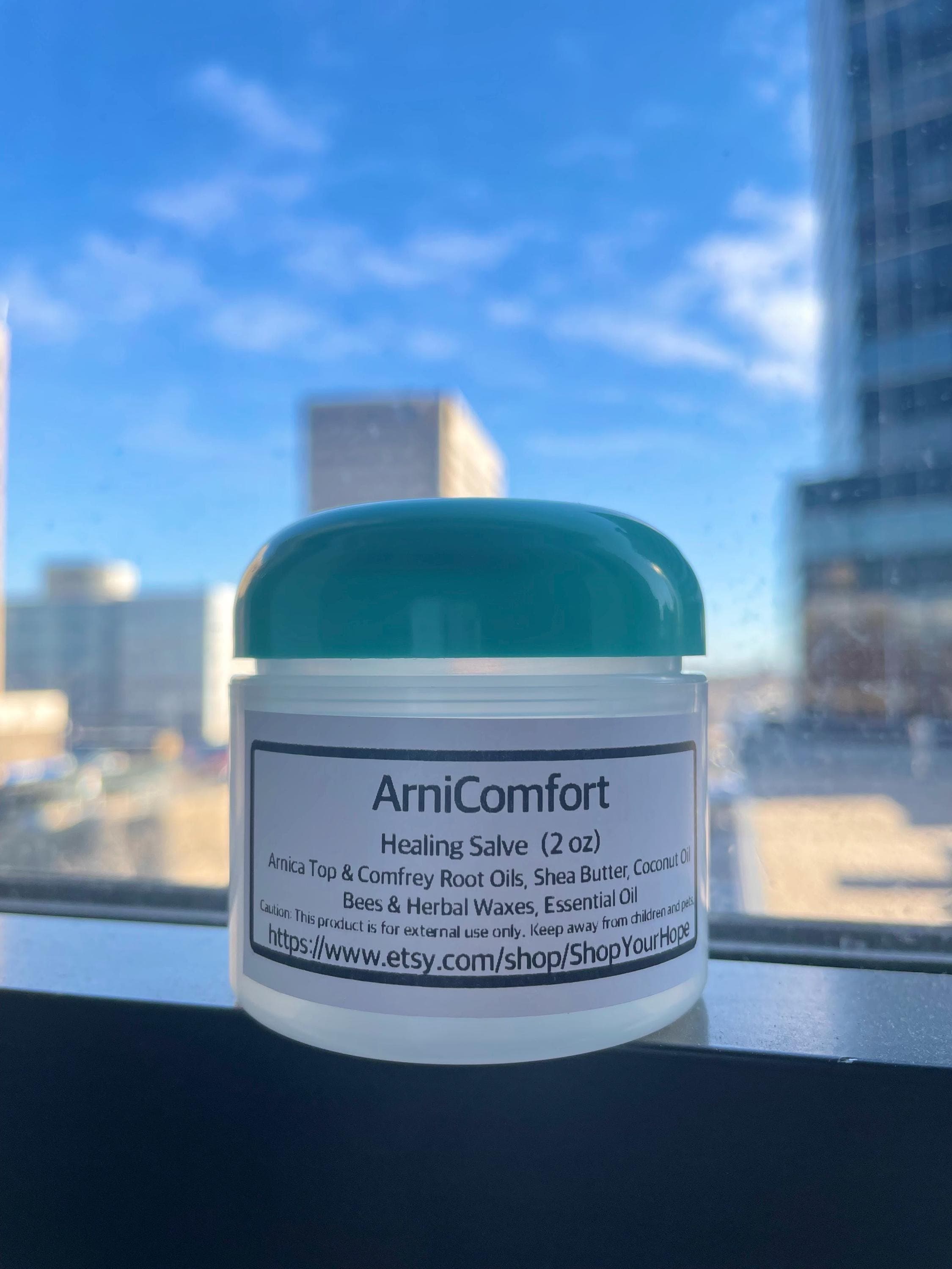 ArniComfort, Arnica Top & Comfrey Root, Skin care, Joint and Muscle, Free Shipping, Organic, Kosher, Halal Ingredients