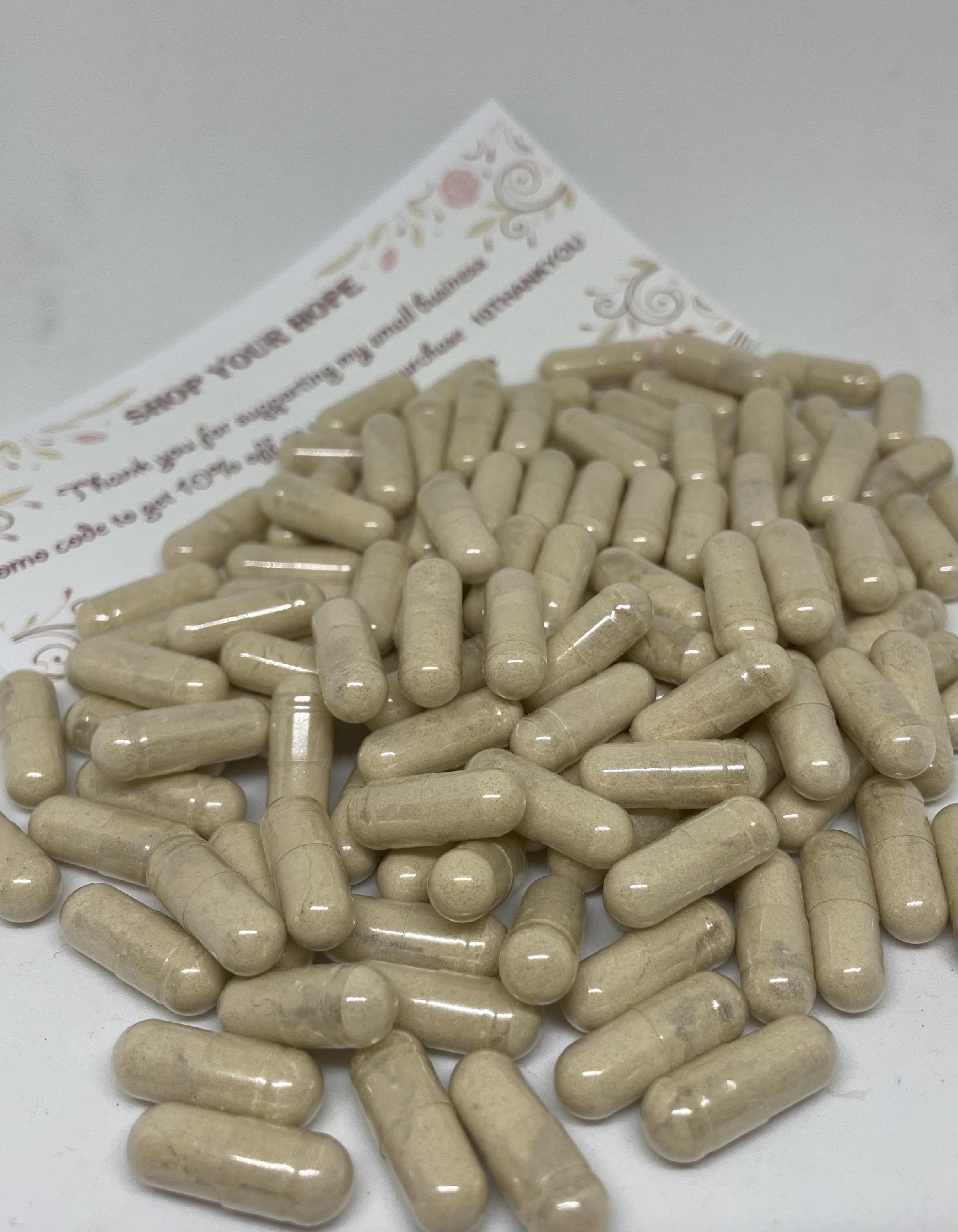 Vervain Vegan Capsules, No additives, Fresh Made to Orders, Free Shipping, Kosher, Halal, 500 mg - image 3