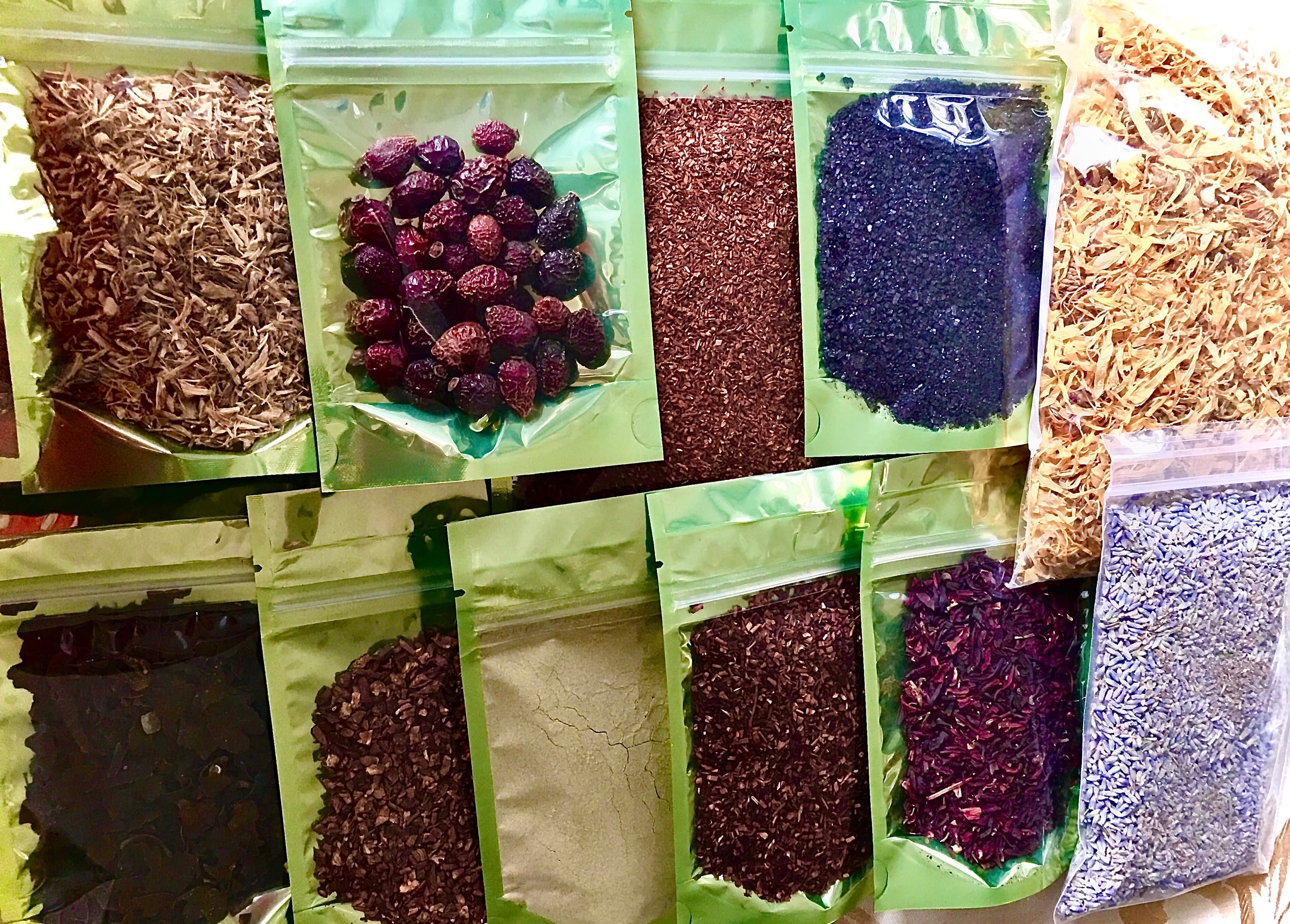 Bag of Dried Herbs each 1 oz, Choose the herbs from dropdown menu, Free Shipping