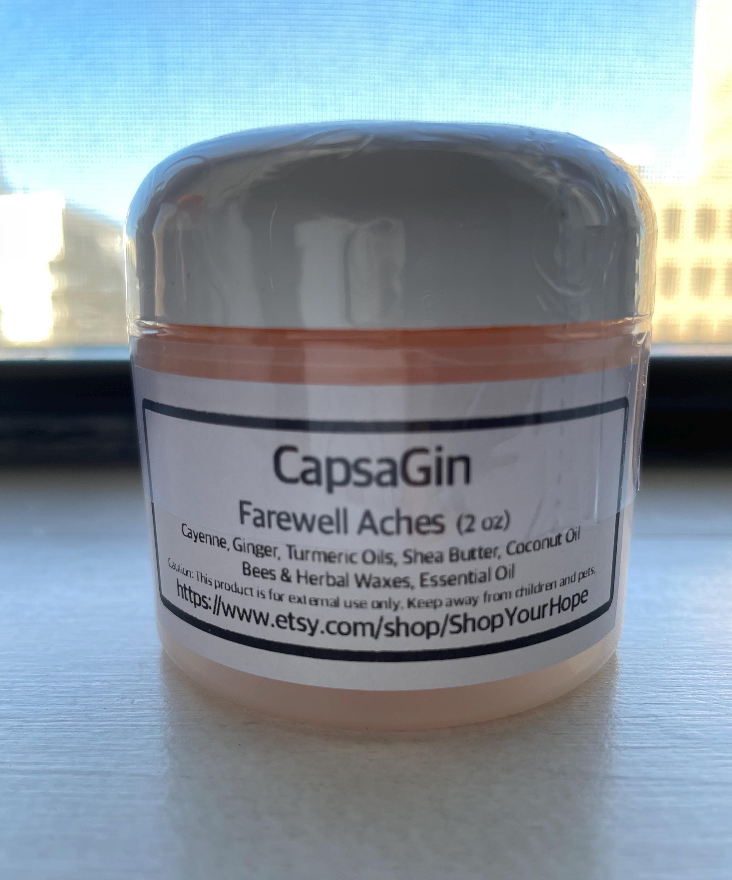 CapsaGin, Traditional Formula, Ginger Cayenne Salve, All Ingredients are Natural, Kosher, Halal - image 3