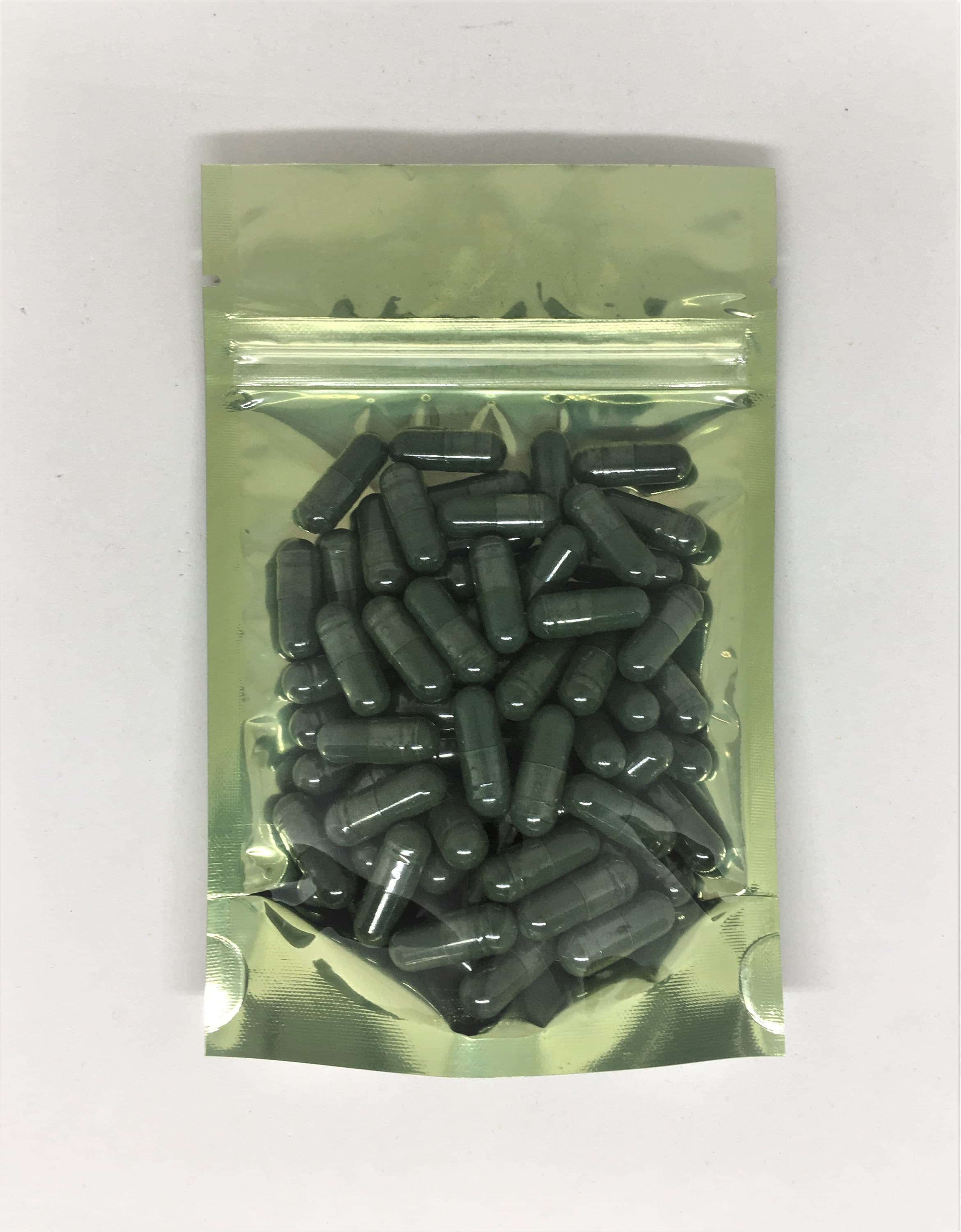 Spirulina & Chlorella, 500 mg, Vegan, Kosher, Halal Capsule, 100-500 count available, Pure Natural, No additive