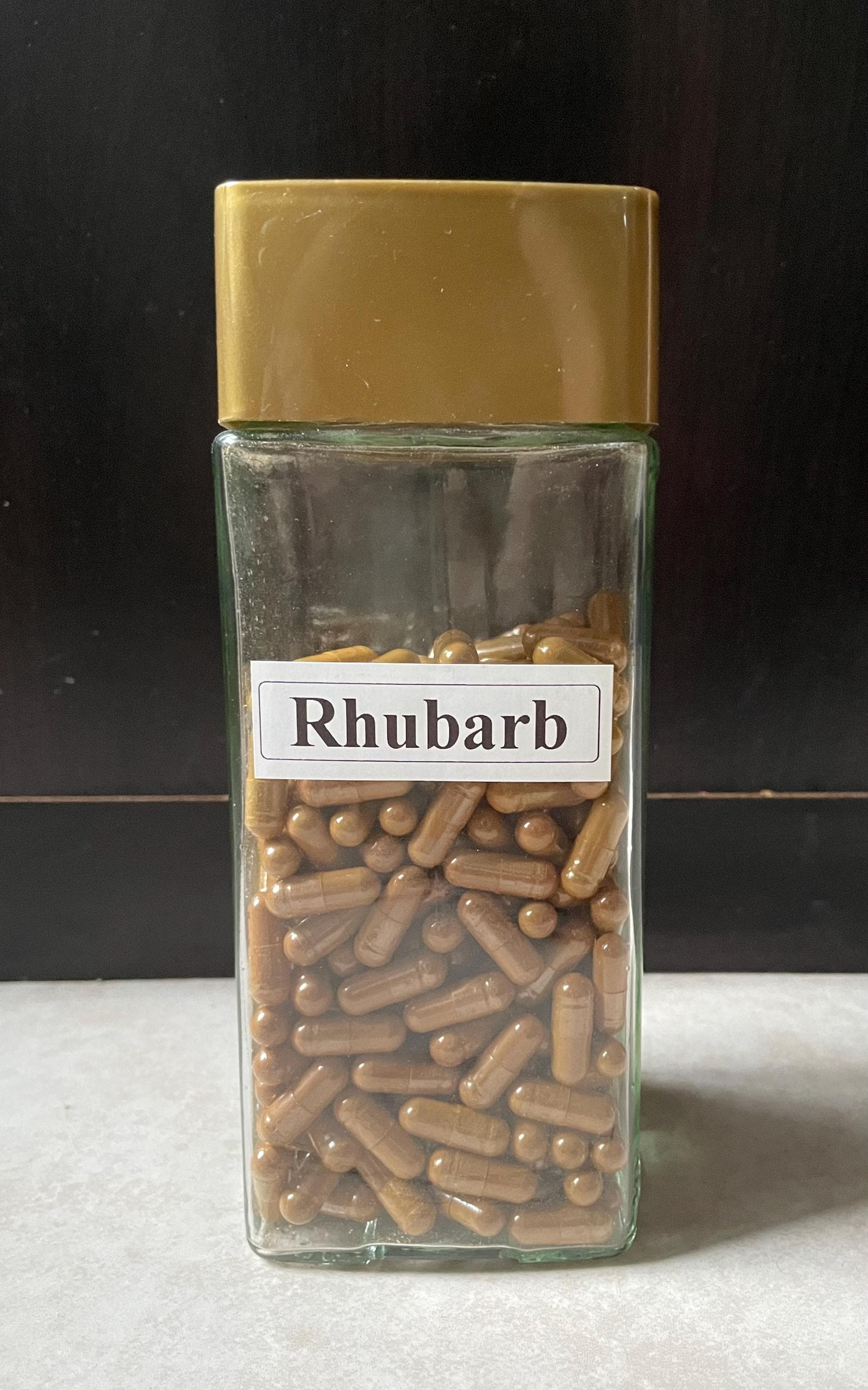 Rhubarb Root Vegan Capsule, 500 mg, Fresh Made, Free Shipping, Detox, Rheum palmatum, Kosher, Halal, Retail, Bulk, Different Counts - image 5