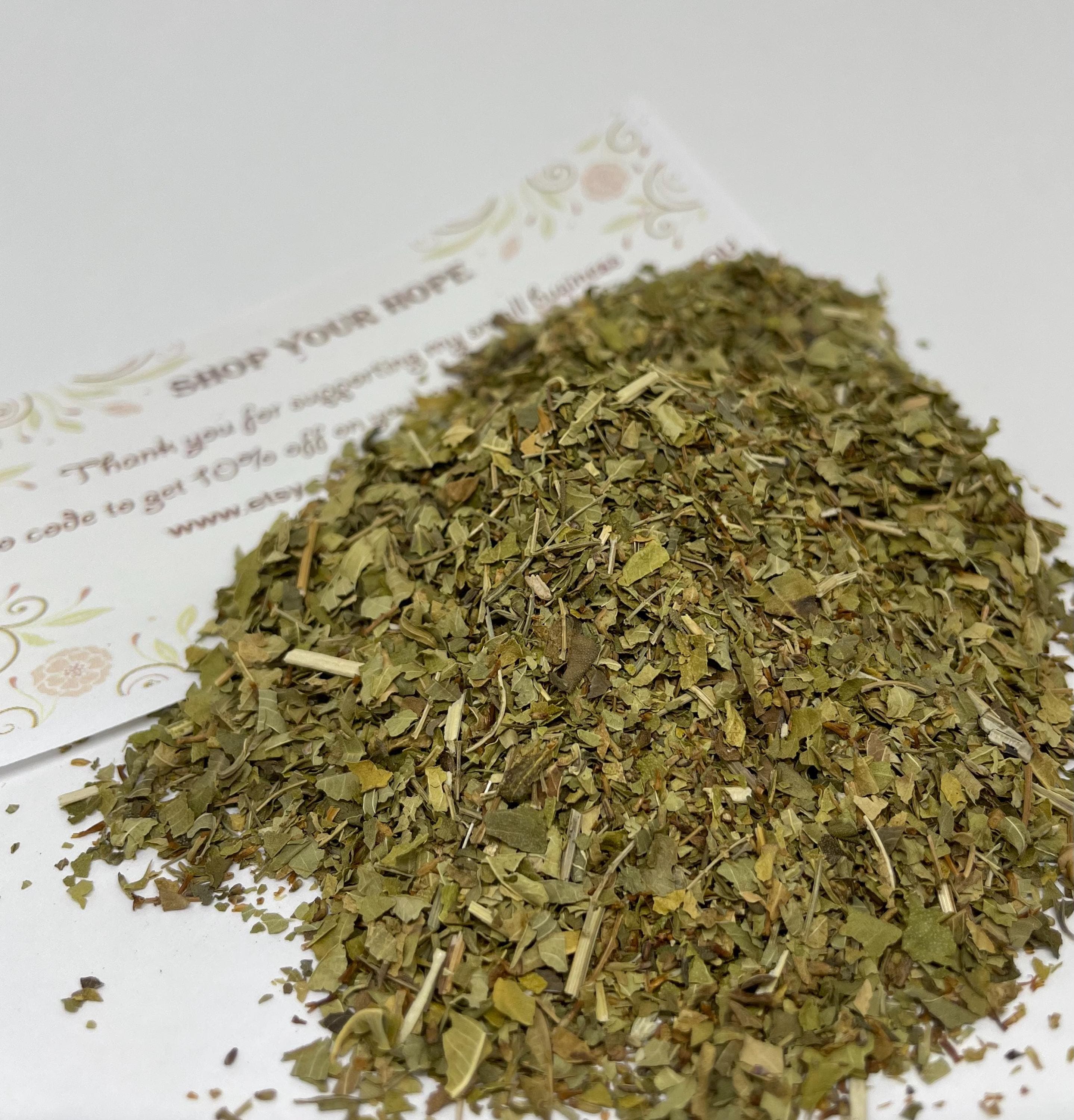 Lemon Verbena, Loose leaf cuts, Herbal Tea, Relaxing tea, Calming tea, Dried Leaves Cut, Free Shipping