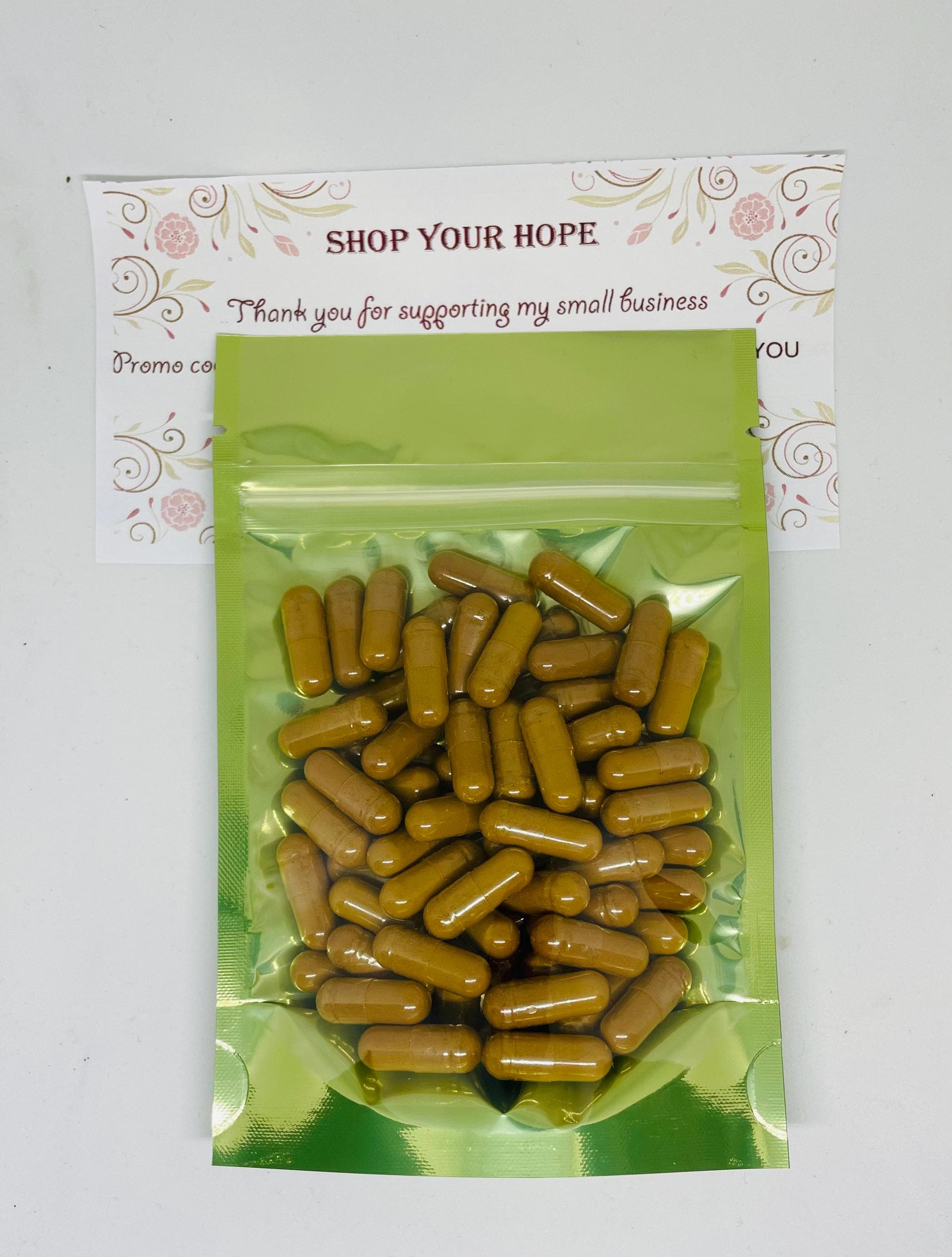 Rhubarb Root Vegan Capsule, 500 mg, Fresh Made, Free Shipping, Detox, Rheum palmatum, Kosher, Halal, Retail, Bulk, Different Counts - image 3