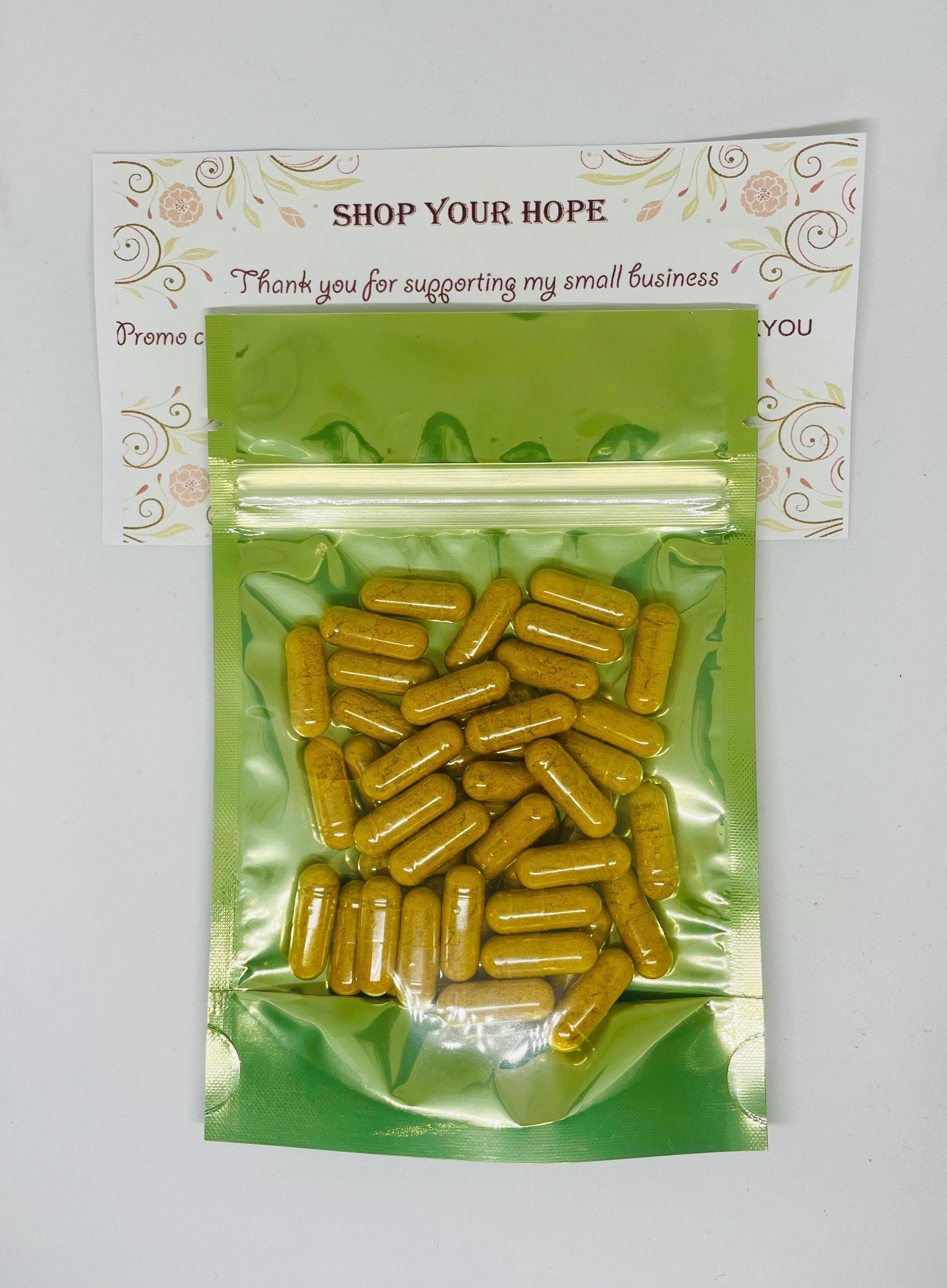 Turmeric, Ginger, Cayenne Powder 500 mg, Vegan, Kosher, Halal Capsule, Joint and Muscle, 100-500 count available, No additive - image 3