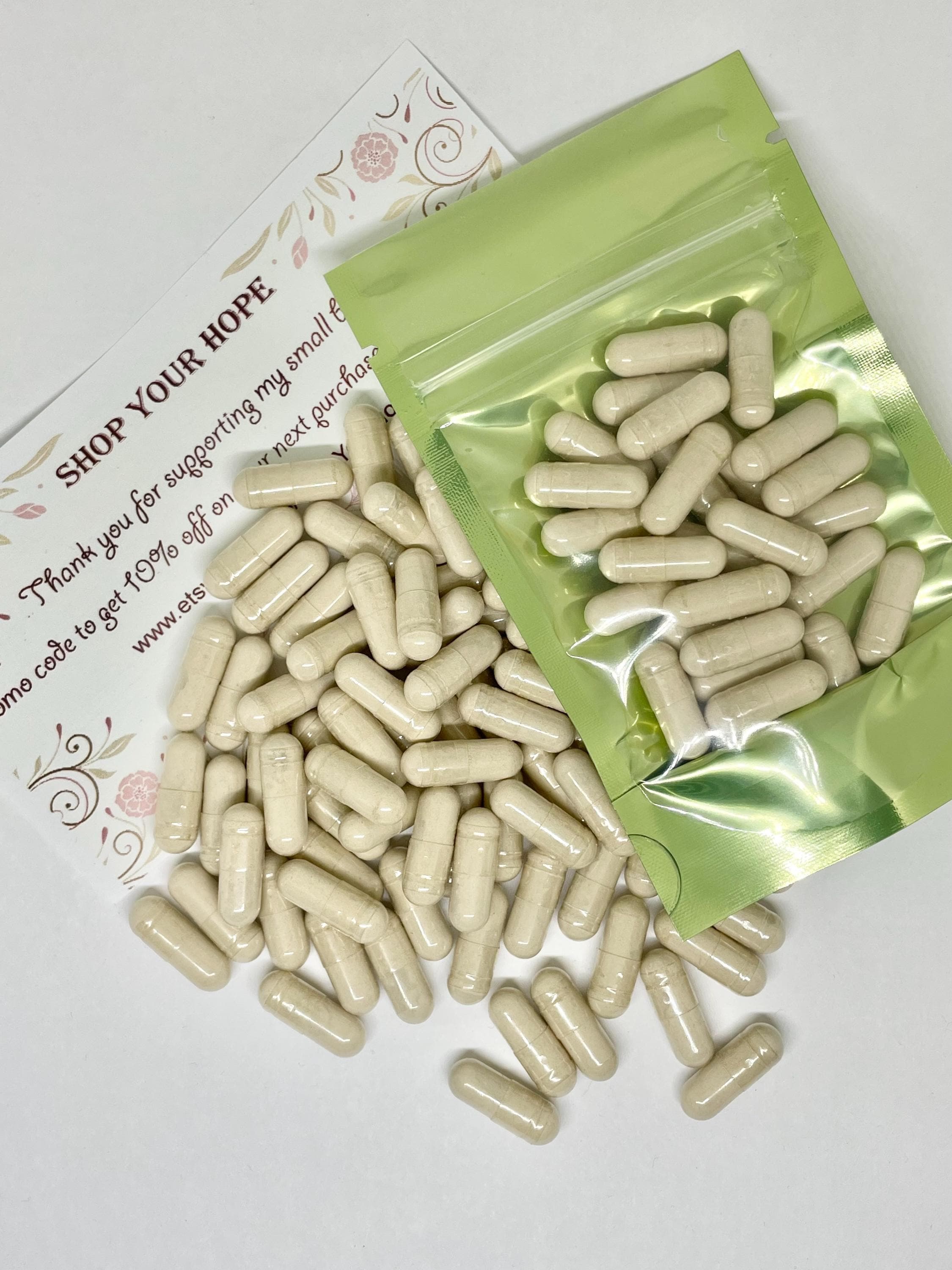Dandelion Root Vegan Capsules, Made of Organic Root Powder of Taraxacum Officinale, Free Shipping, Kosher, Halal
