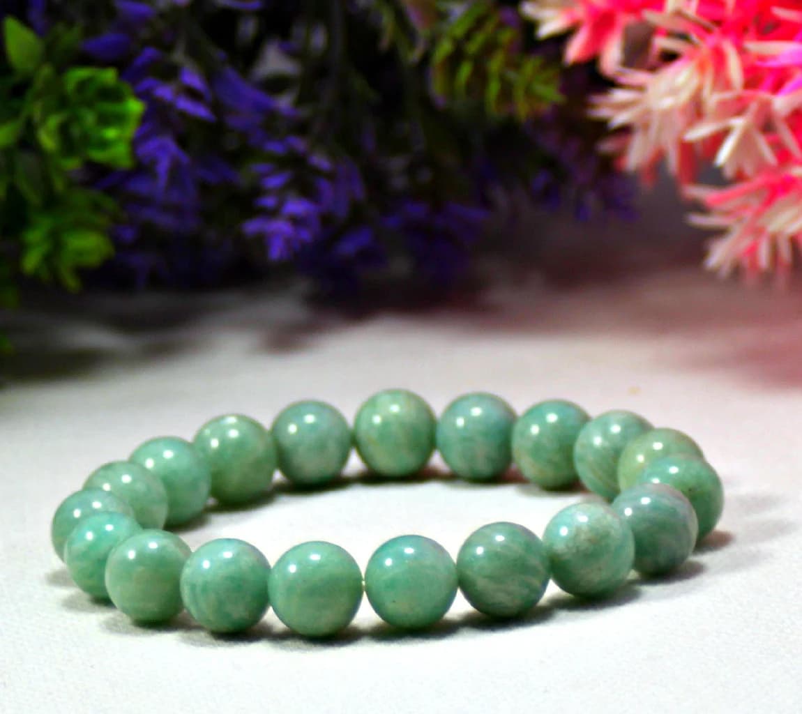 Fabulous Green Aragonite Bracelet – Handmade Beaded Crystal Jewelry for Healing & Banishing Anxiety - image 4