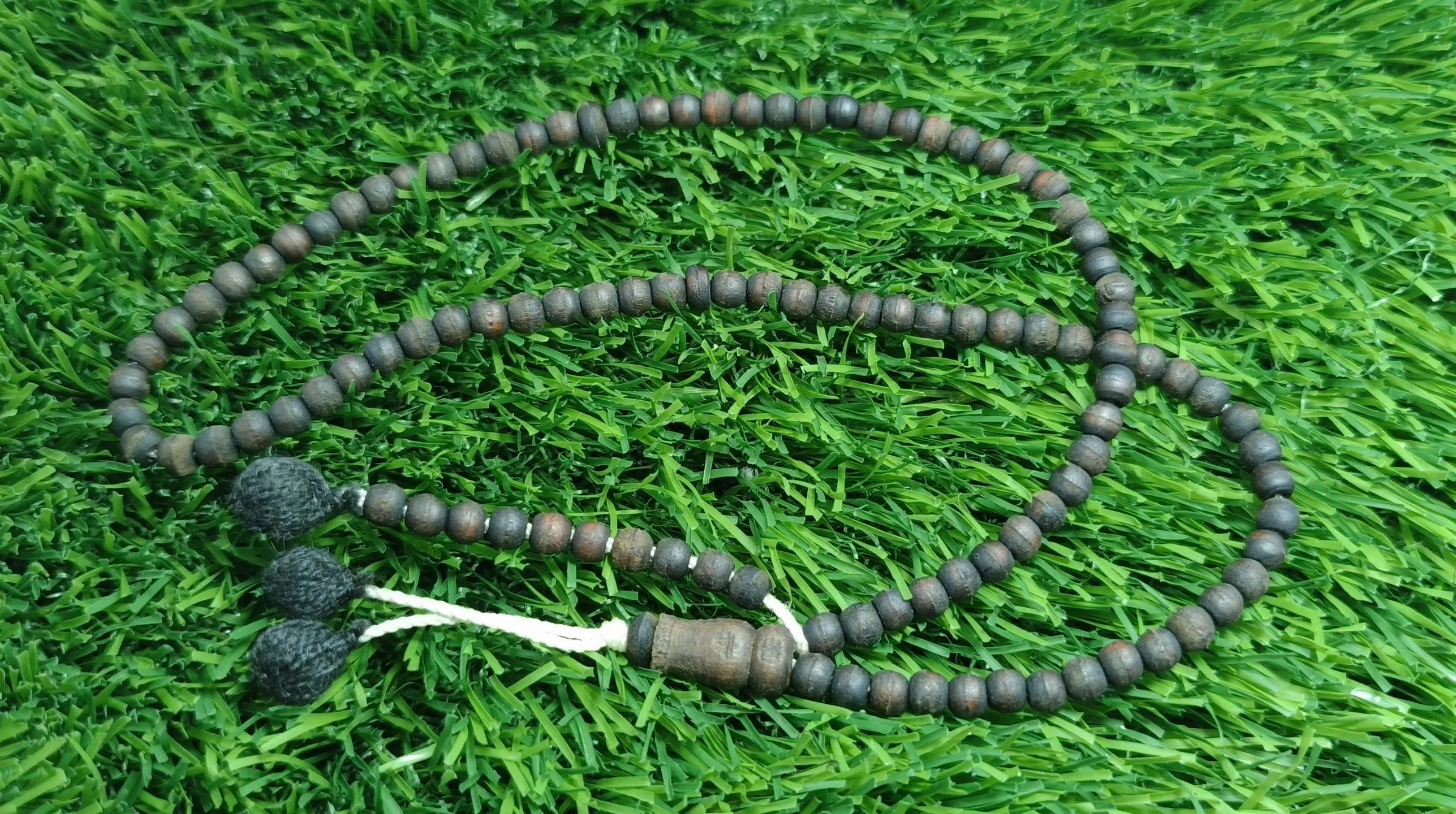 33 Dark Brown Buy 1 Get 1 Free Wood Islamic Tasbih – Elegant Misbaha for Muslim Meditation, Tasbeeh, Eid & Ramadan Spiritual Gifts 5x5mm - image 4