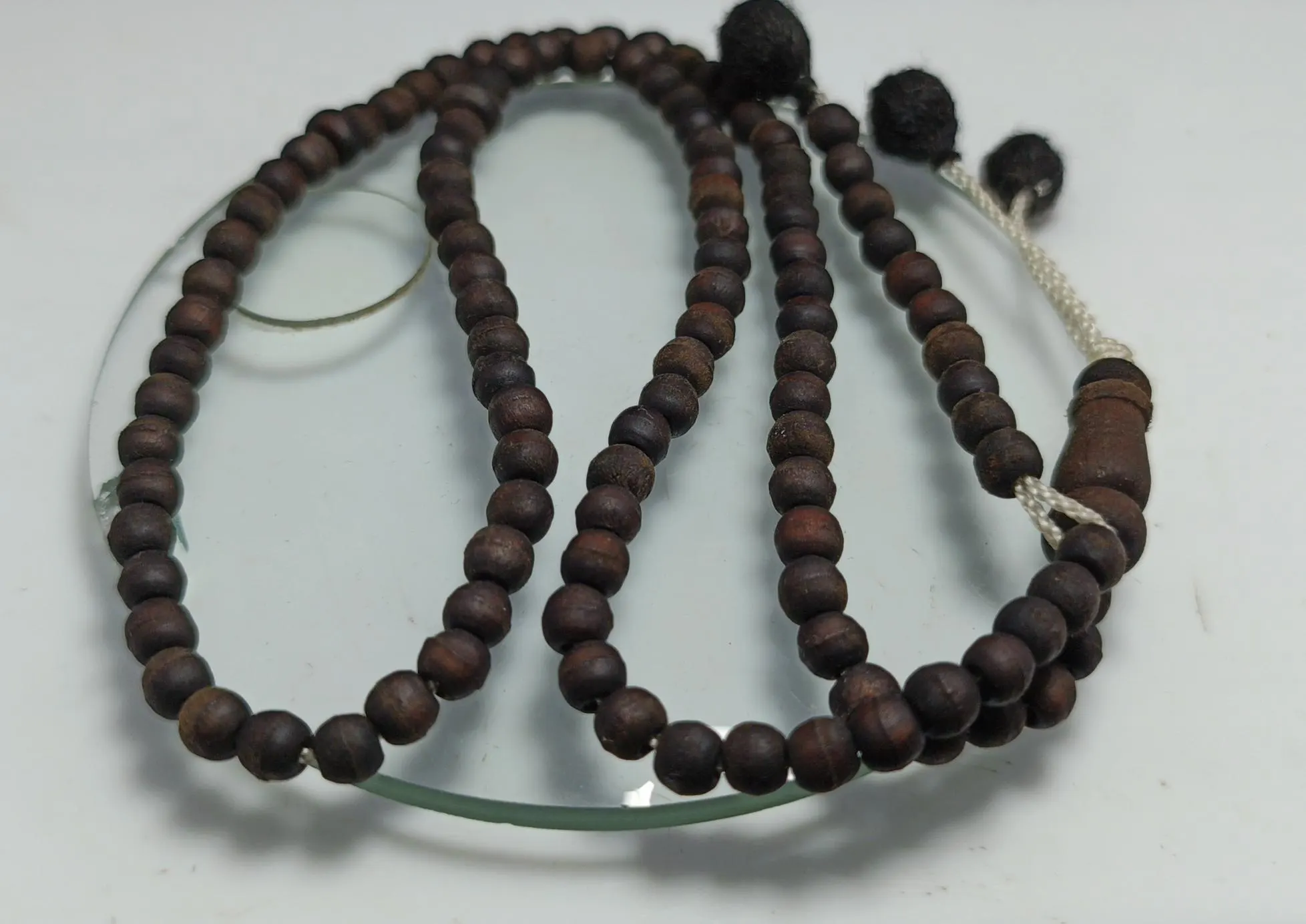 33 Dark Brown Buy 1 Get 1 Free Wood Islamic Tasbih – Elegant Misbaha for Muslim Meditation, Tasbeeh, Eid & Ramadan Spiritual Gifts 5x5mm