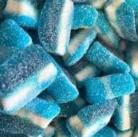 Raspberry Blue Slice | Pick and Mix | Halal Sweets | Sweetzone Bebeto Sweeto Kingsway Haribo Bubs Millions | 100g 250g 500g 1kg 1.5kg