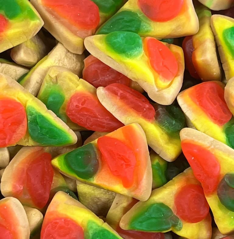 Gummy Pizza Slice | Pick and Mix | Halal Sweets | Sweetzone Bebeto Sweeto Kingsway Haribo Bubs Millions | 100g 250g 500g 1kg 1.5kg
