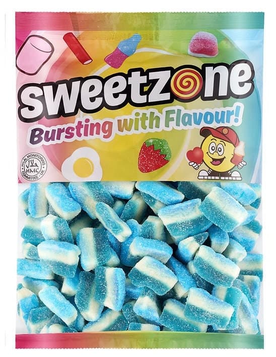 Raspberry Blue Slice | Pick and Mix | Halal Sweets | Sweetzone Bebeto Sweeto Kingsway Haribo Bubs Millions | 100g 250g 500g 1kg 1.5kg - image 4