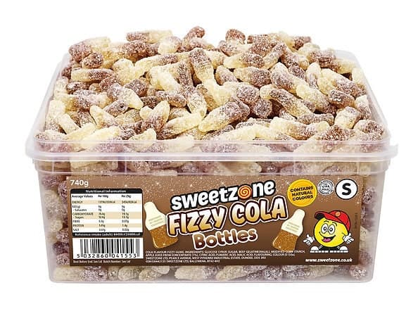 Fizzy Cola Bottles | Pick and Mix | Halal Sweets | Sweetzone Bebeto Sweeto Kingsway Haribo Bubs Millions | 100g 250g 500g 1kg 1.5kg - image 5