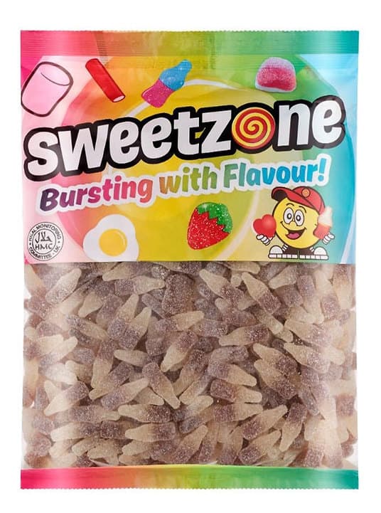 Fizzy Cola Bottles | Pick and Mix | Halal Sweets | Sweetzone Bebeto Sweeto Kingsway Haribo Bubs Millions | 100g 250g 500g 1kg 1.5kg - image 4