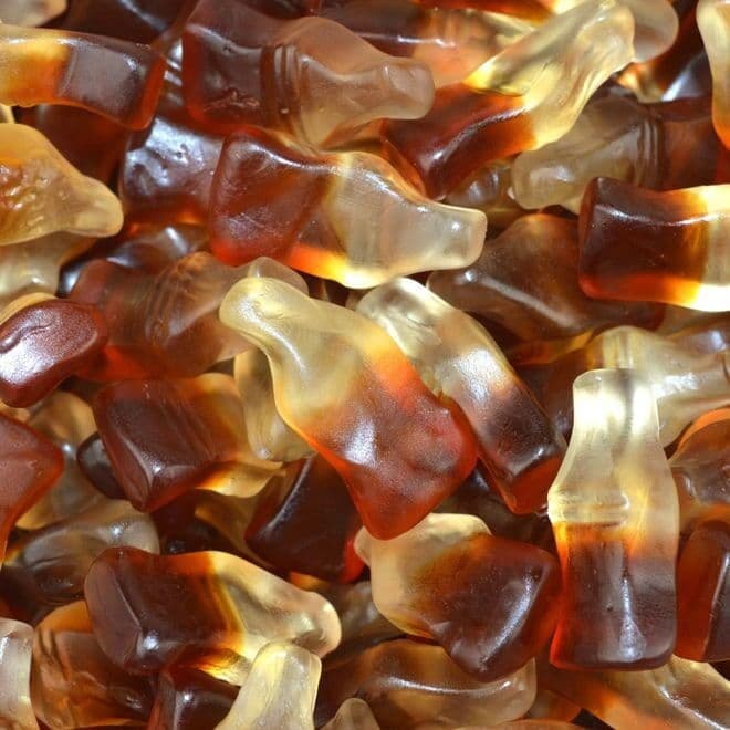 Cola Bottles | Pick and Mix | Halal Sweets | Sweetzone Bebeto Sweeto Kingsway Haribo Bubs Millions | 100g 250g 500g 1kg 1.5kg