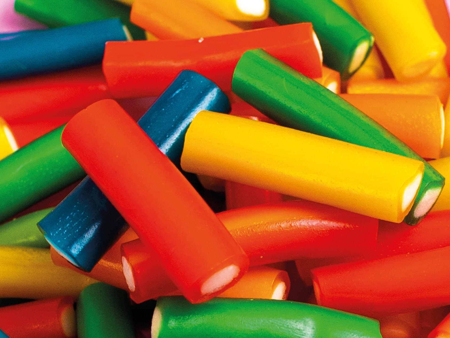 Rainbow Pencils | Pick and Mix | Halal Sweets | Sweetzone Bebeto Sweeto Kingsway Haribo Bubs Millions | 100g 250g 500g 1kg 1.5kg