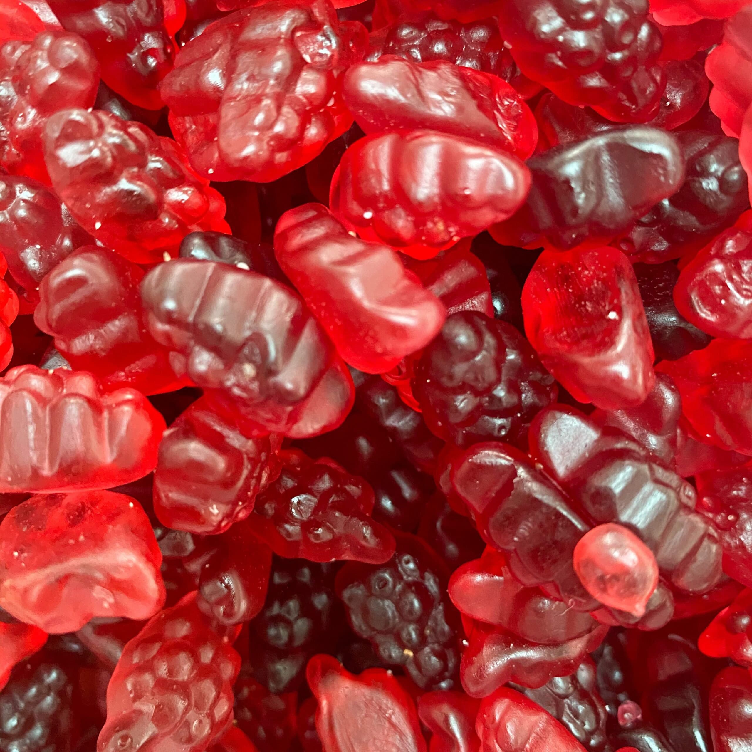 Juicy Berries | Pick and Mix | Halal Sweets | Sweetzone Bebeto Sweeto Kingsway Haribo Bubs Millions | 100g 250g 500g 1kg 1.5kg