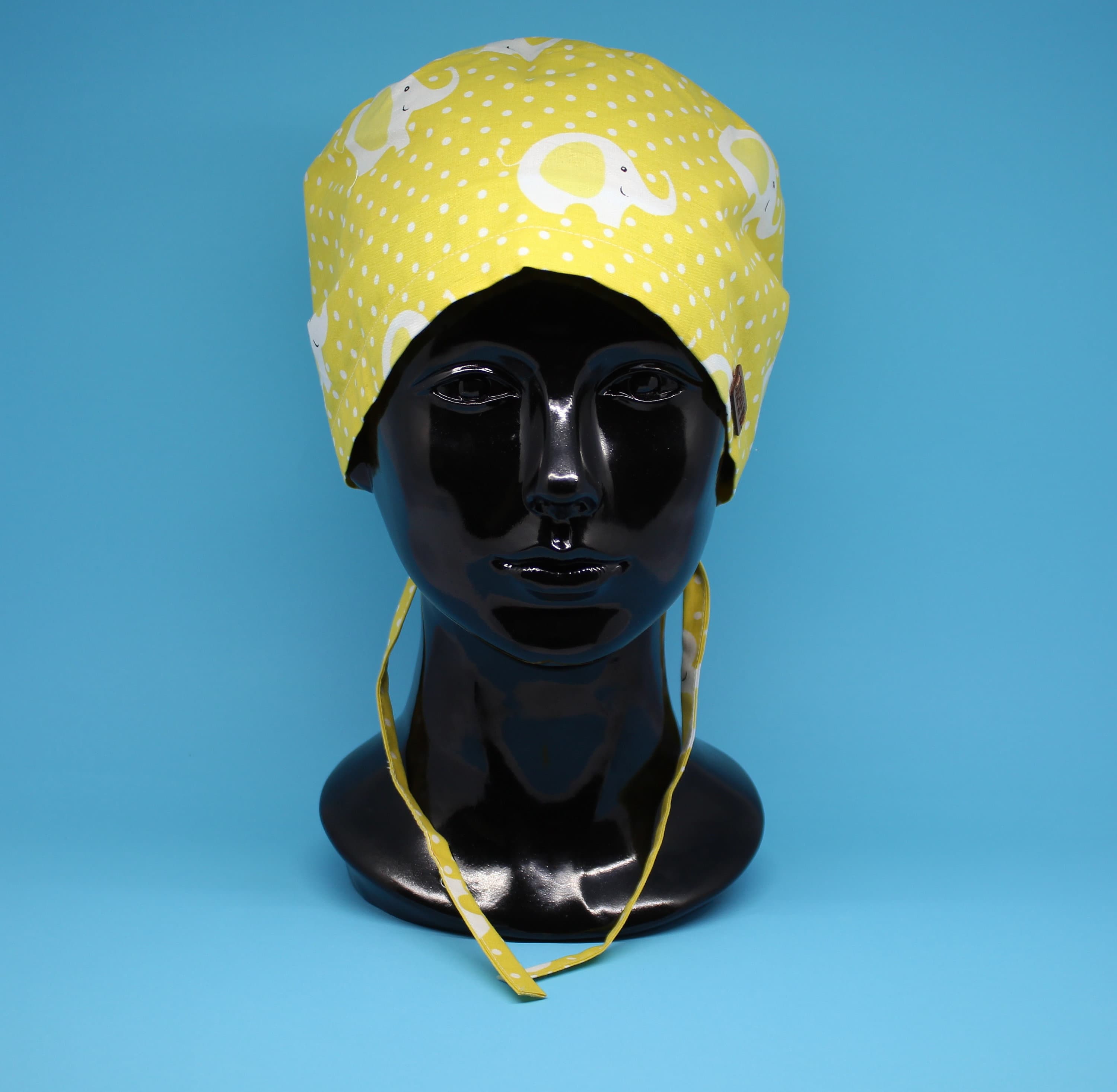 Yellow Anime Scrub Hat, Scrub Cap, Surgical Scrub Caps, Men's Scrub Hats, Periop Nurse Hat, Disney Scrub Hat, Chemo Hat Pattern, HAT110 - image 4