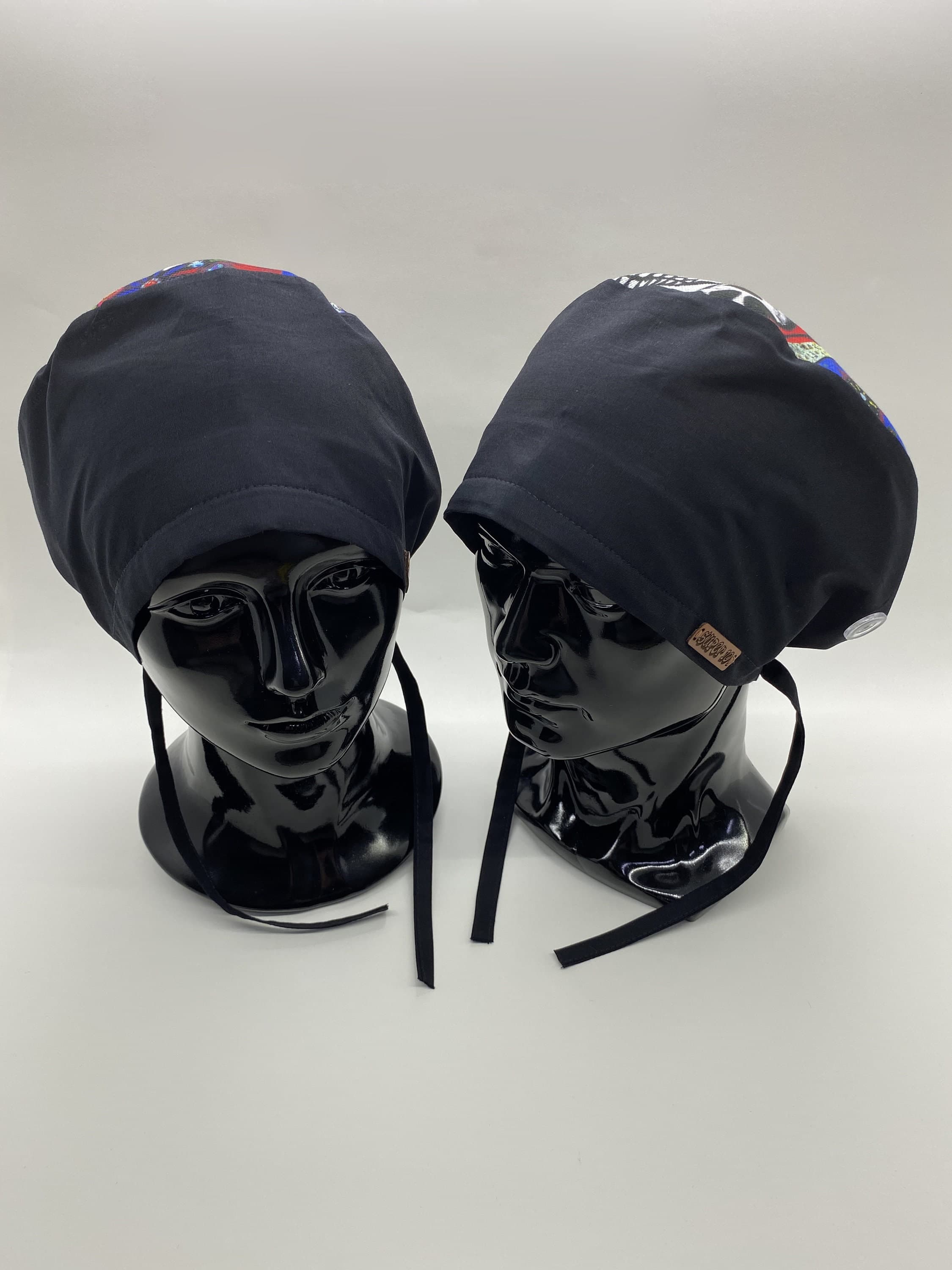 Anime Scrub Hat, Scrub Cap, 4 Pack Surgeon Scrub Caps, HAT198-130-112-195 - image 3