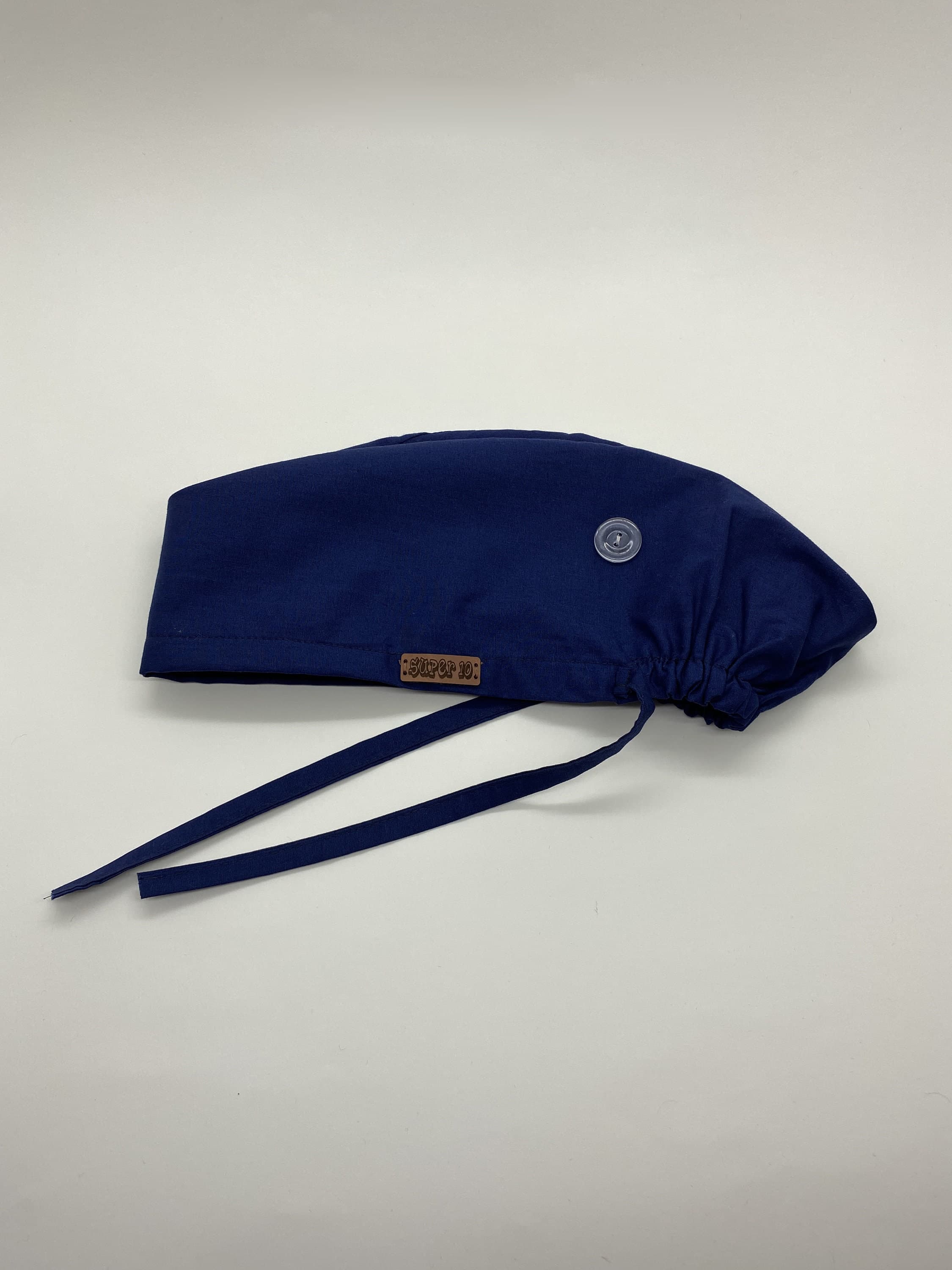 Anime Scrub Hat, Scrub Cap, Scrub Cap Long Hair, Scrub Cap Button, Solid Blue Surgical Cap, Blue Scrub Cap, Cap, Hospital Cap,        HAT186 - image 5