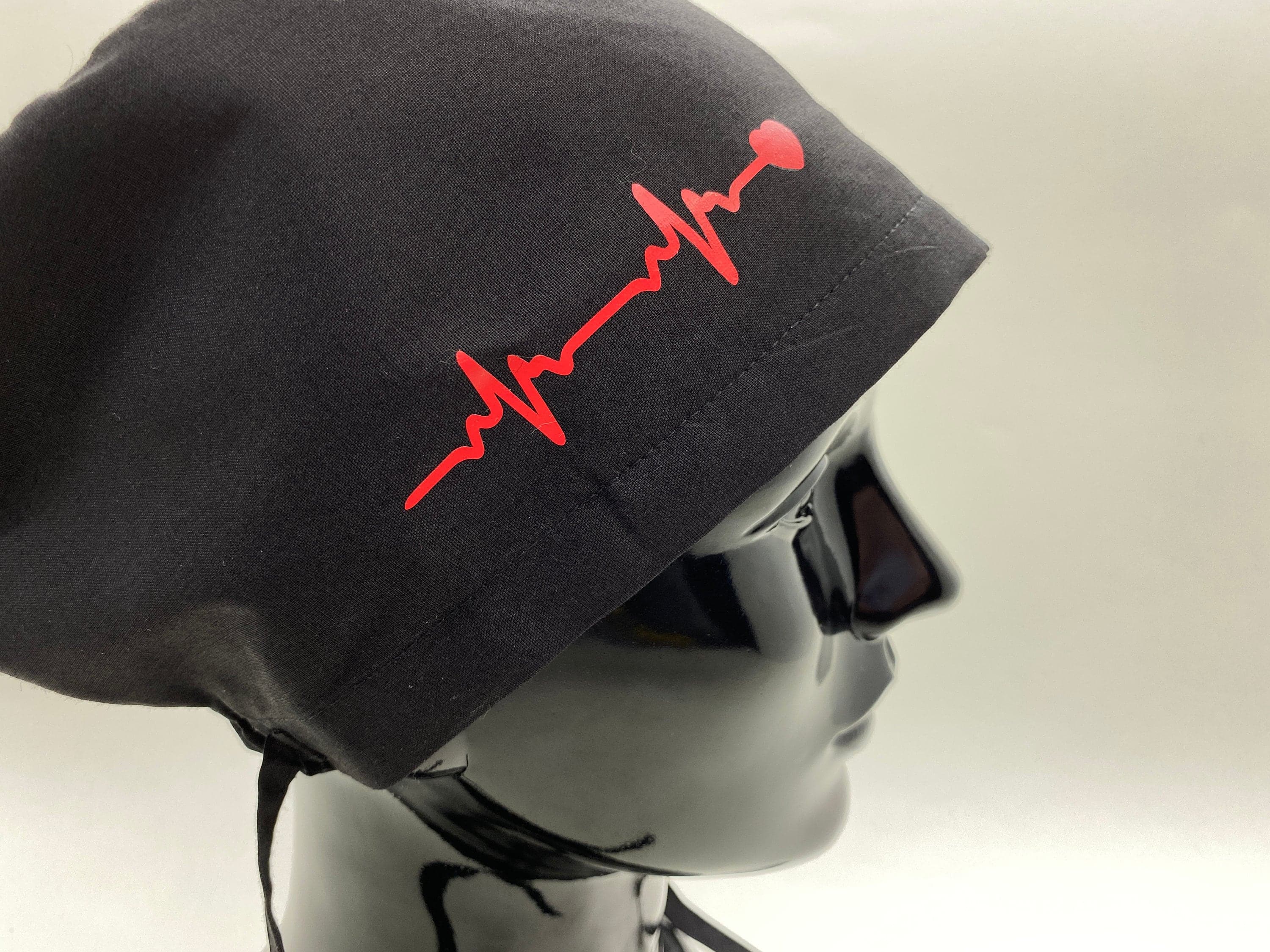 Surgical Scrub Cap with Ear Saver Buttons, Chemo Caps Unisex, Men's, Surgical Scrub Cap, Nurse Hat, Adjustable Scrub Hat,   HAT201 - image 5