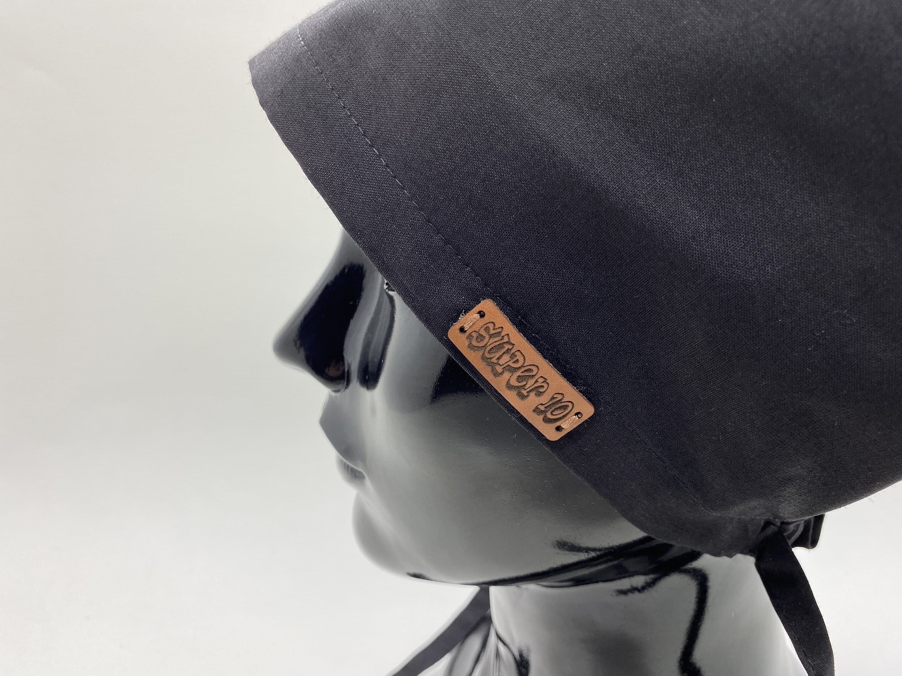 Surgical Scrub Cap with Ear Saver Buttons, Chemo Caps Unisex, Men's, Surgical Scrub Cap, Nurse Hat, Adjustable Scrub Hat,   HAT201 - image 4