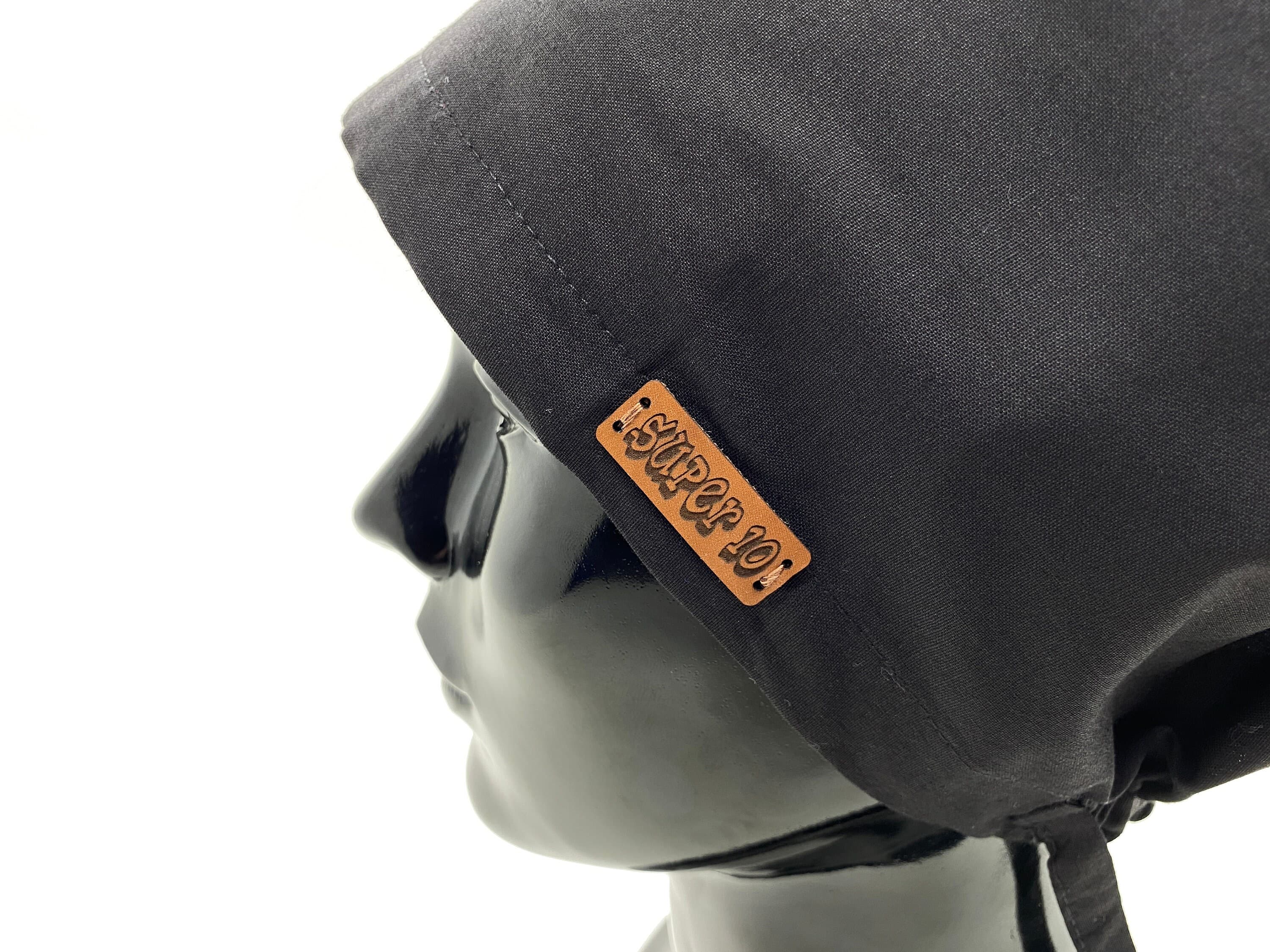Anime Scrub Cap: Cotton Cloth Hat with Buttons - image 5