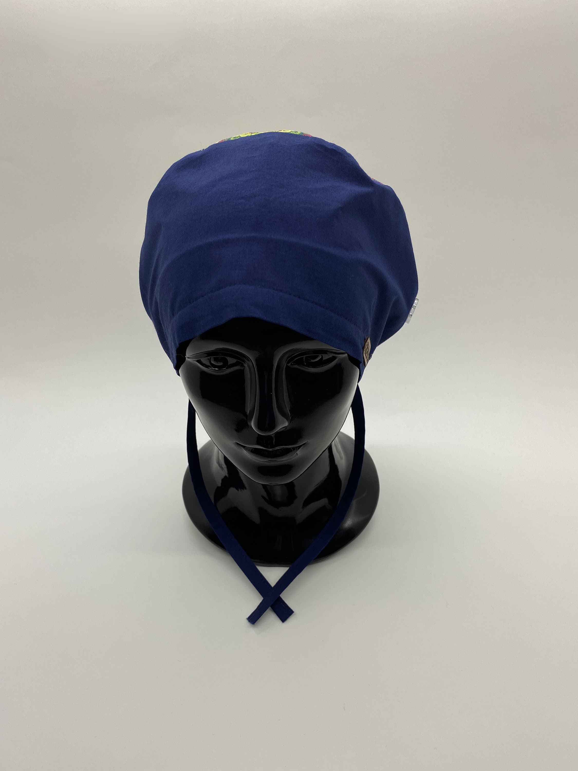 Scrub Cap, Bouffant Scrub Hat, Tie Back Scrub Hat, Ponytail Scrub Cap, Scrub Caps For Women, Surgical Scrub Hats,  Scrub Hat,     HAT199 - image 5