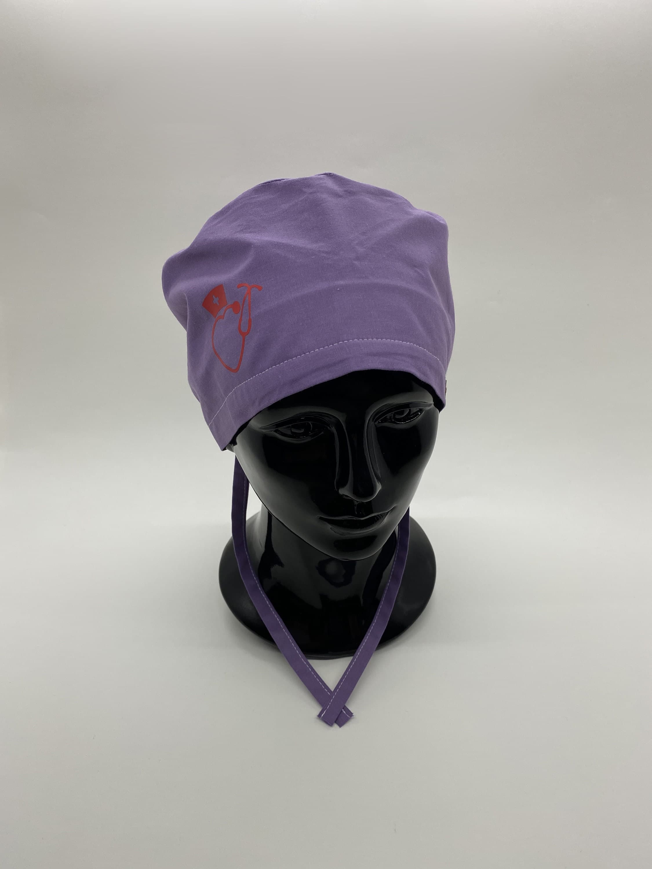 Scrub Cap, Elastic Scrub Cap,  Lilac Scrub Cap, Scrub Hat, Scrub Cap, Womens Scrub Cap, Scrub Hat Pattern, Scrub Cap, Chef Hat,    HAT204