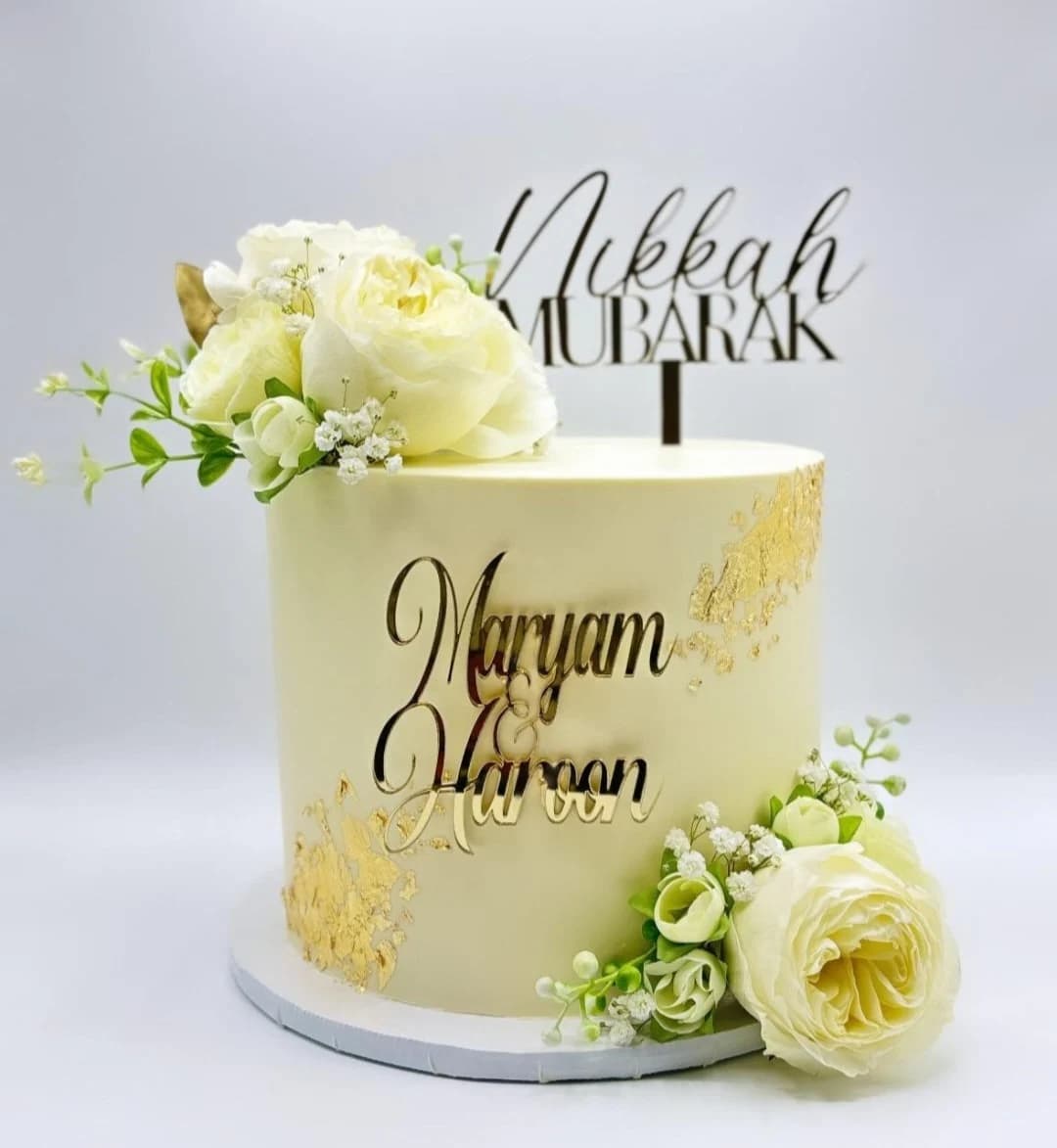 Nikkah Mubarak Cake Topper | Nikkah | Nikkah Topper