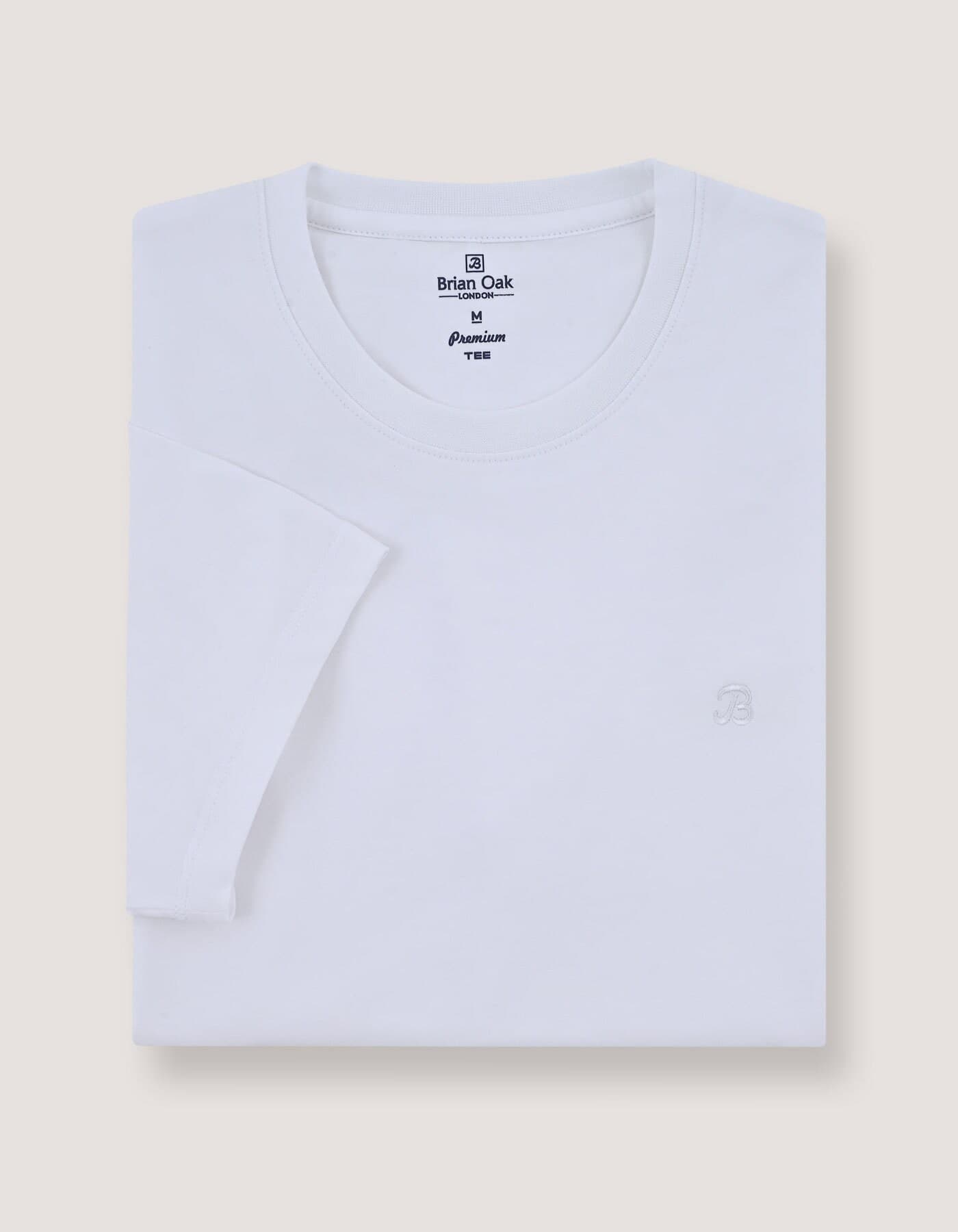White Premium Men’s Tee - image 5