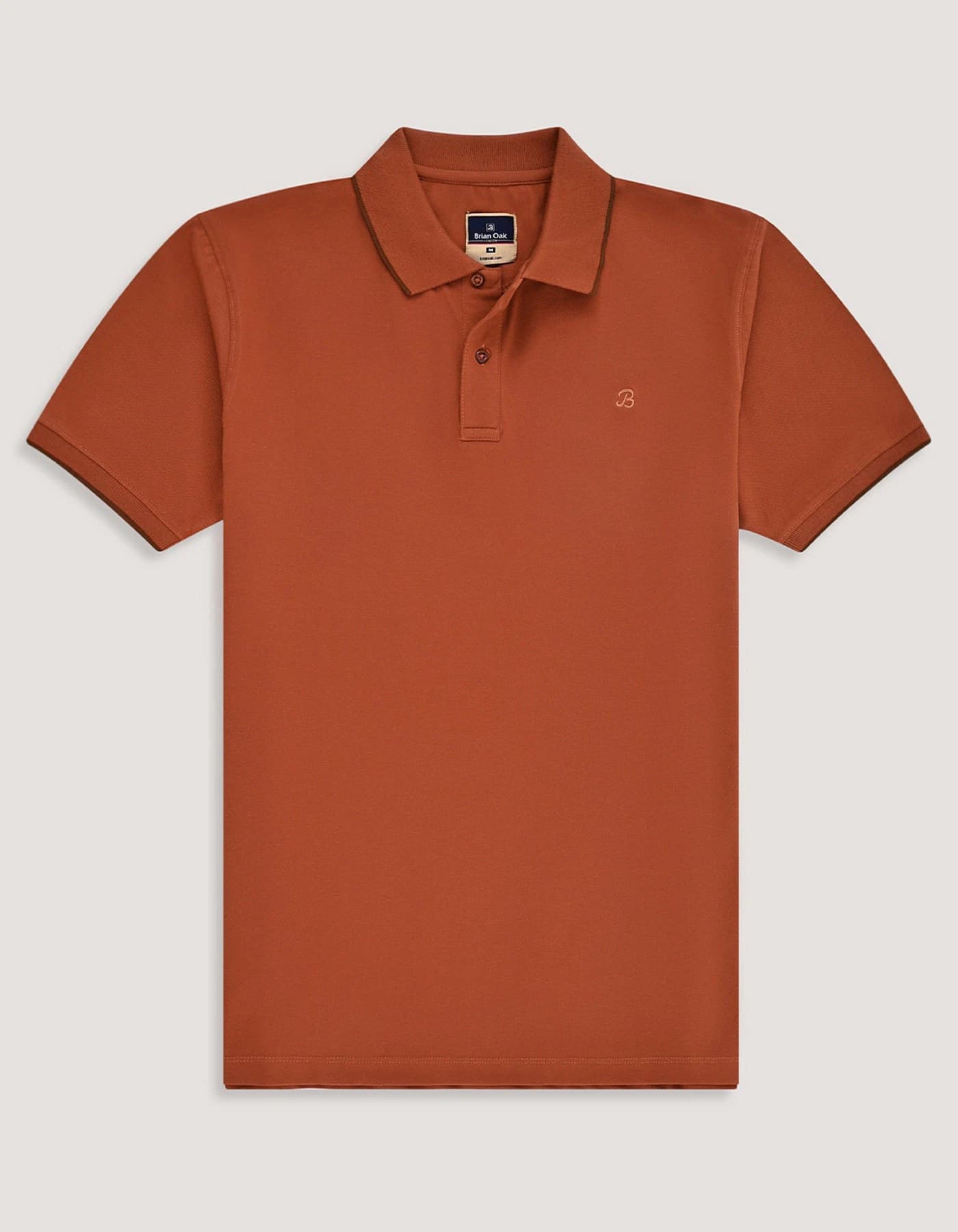 Men's Rust Polo | Men's Premium Polo