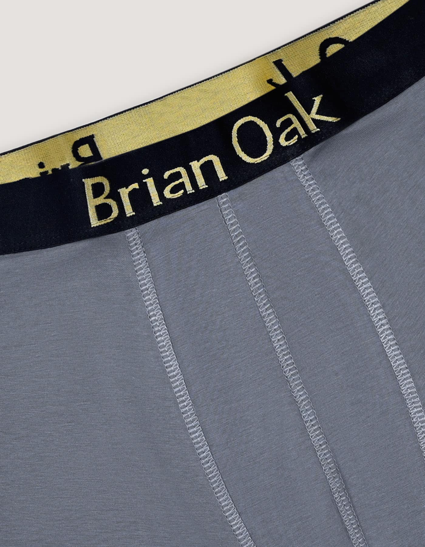 Mens Dark Grey Jersey Boxer Short - image 4