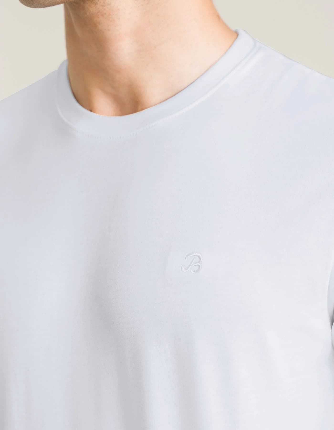 White Premium Men’s Tee - image 3
