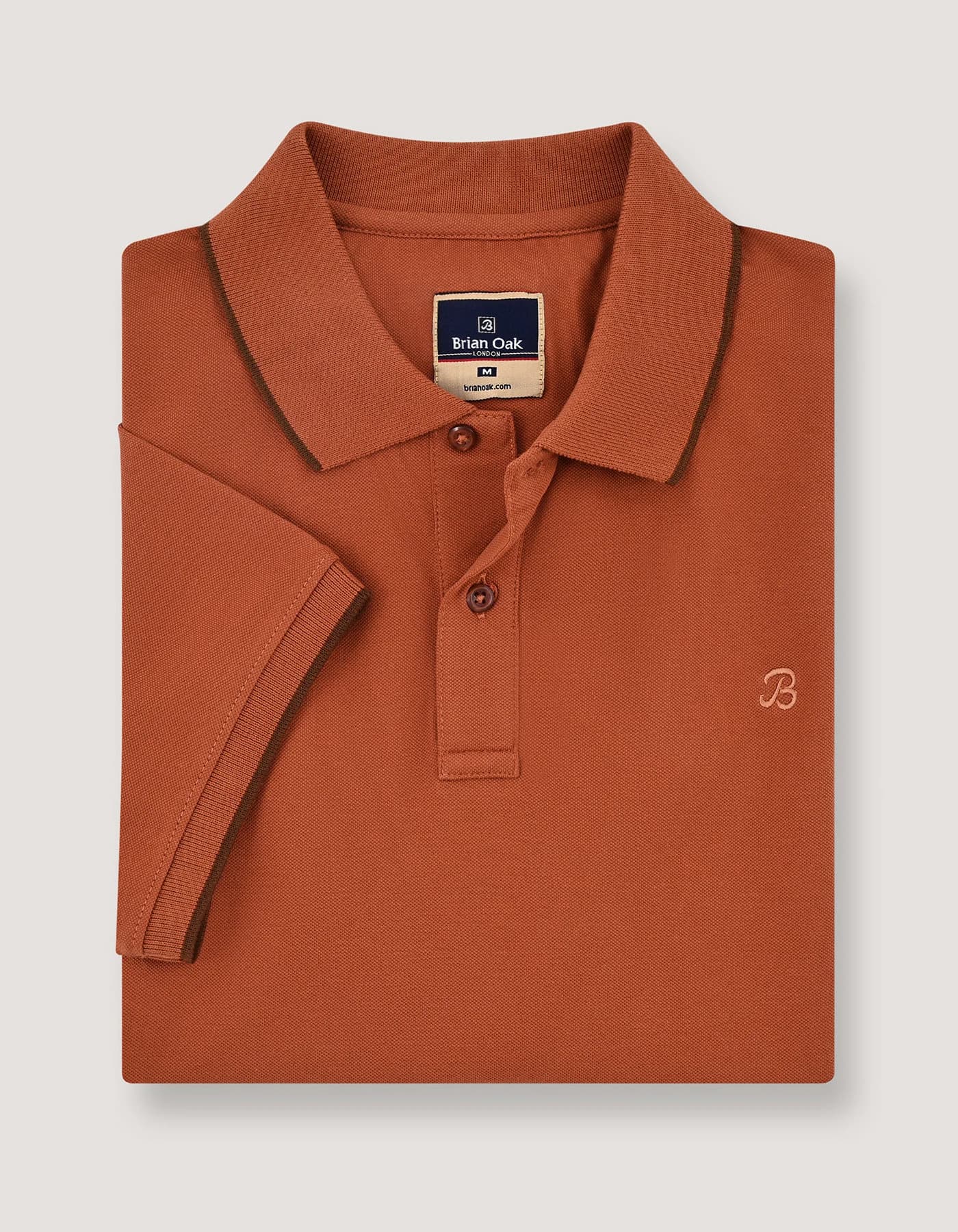 Men's Rust Polo | Men's Premium Polo - image 3