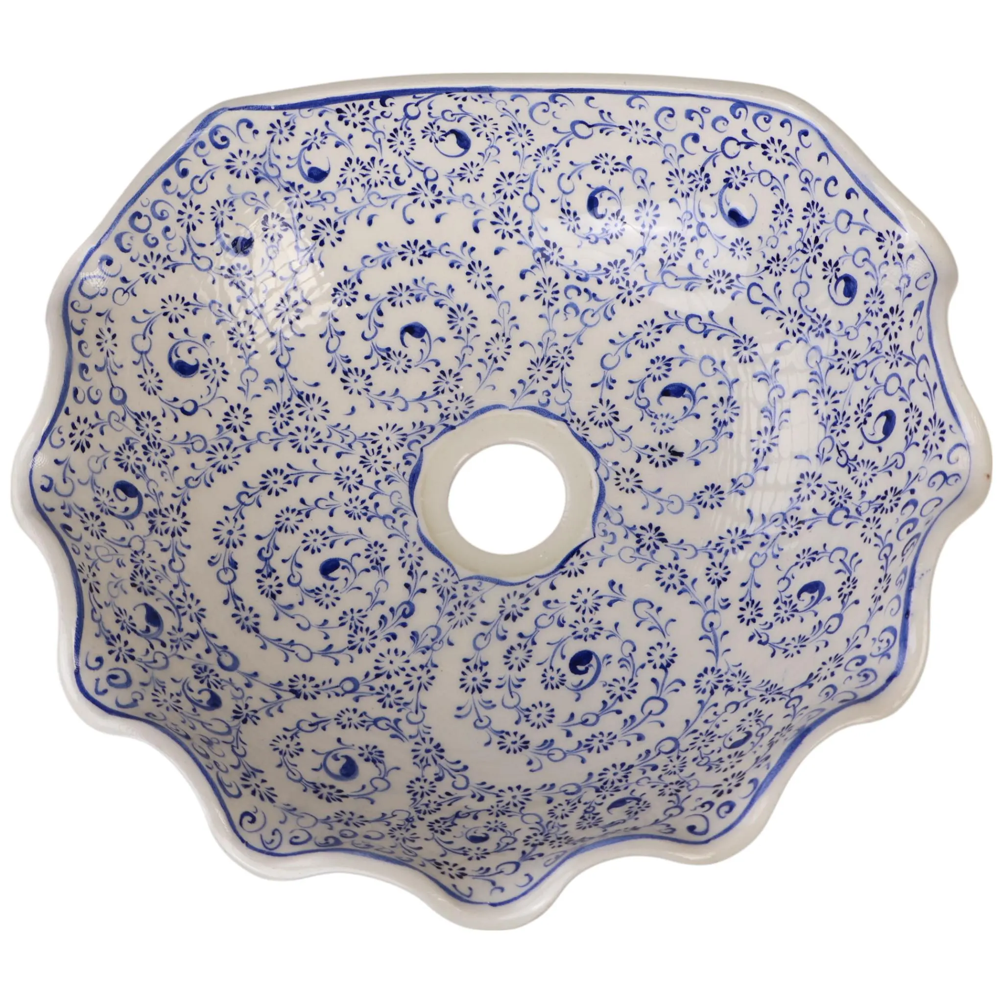Bathroom Countertop Golden Horn Spiral Sink, Ceramic Washbasin, Bath Vanity Sink, Bathroom Remodeling, Master Bath Sink, Guest Bath Washbowl - image 3