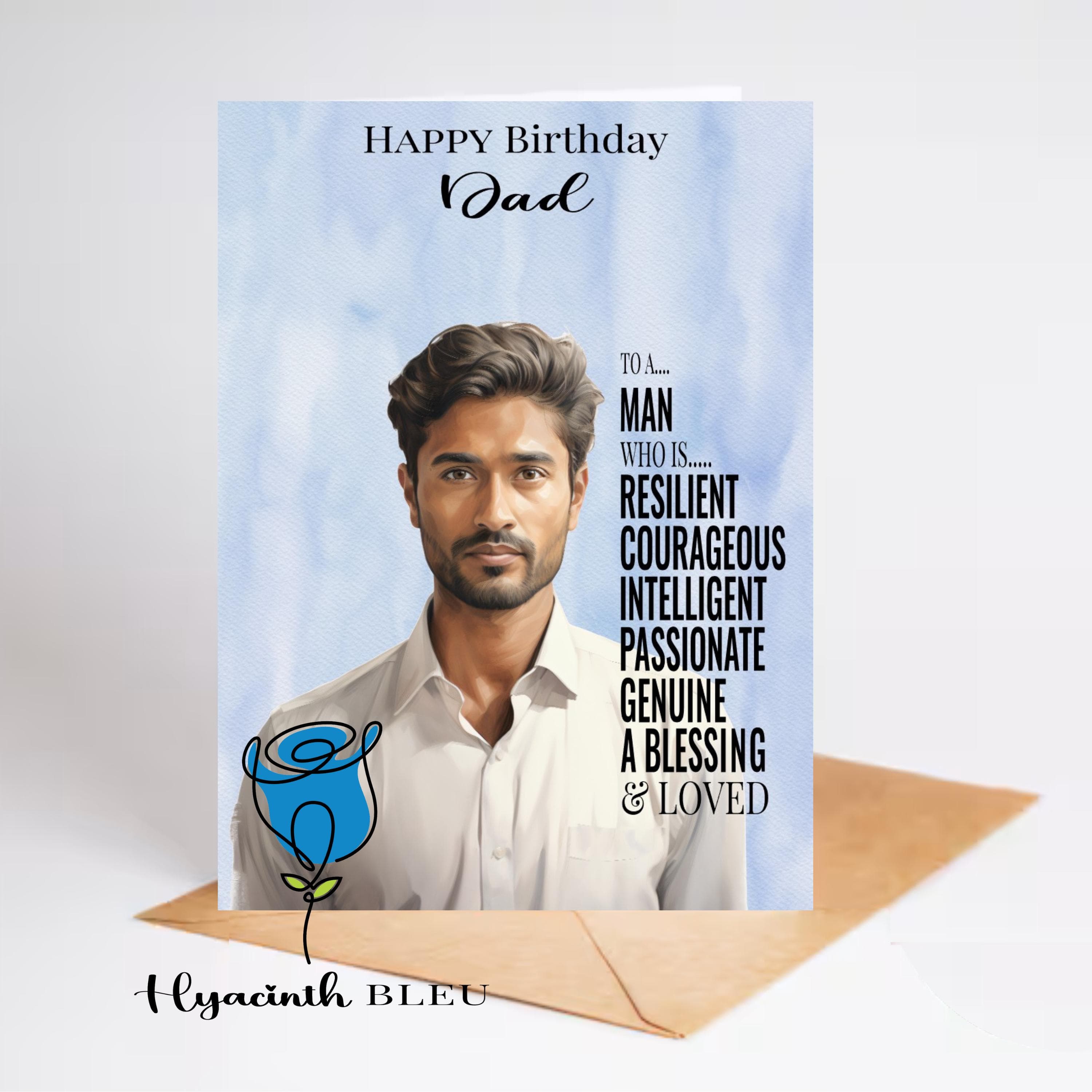 Indian Man Birthday Card: Desi Husband, Asian Card For Him