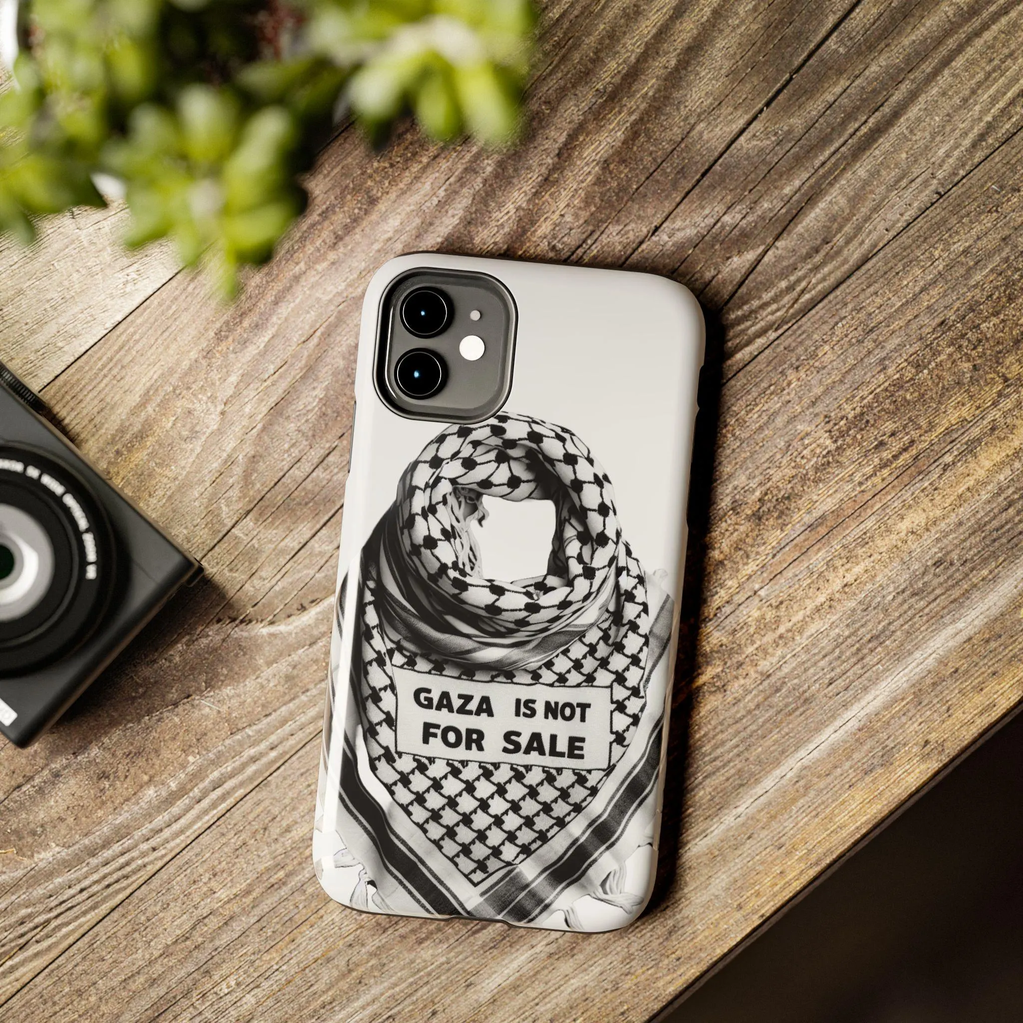 Palestine Keffiyeh Phone Case | Gaza Is Not For Sale iPhone & Samsung Magsafe Compatible - image 4