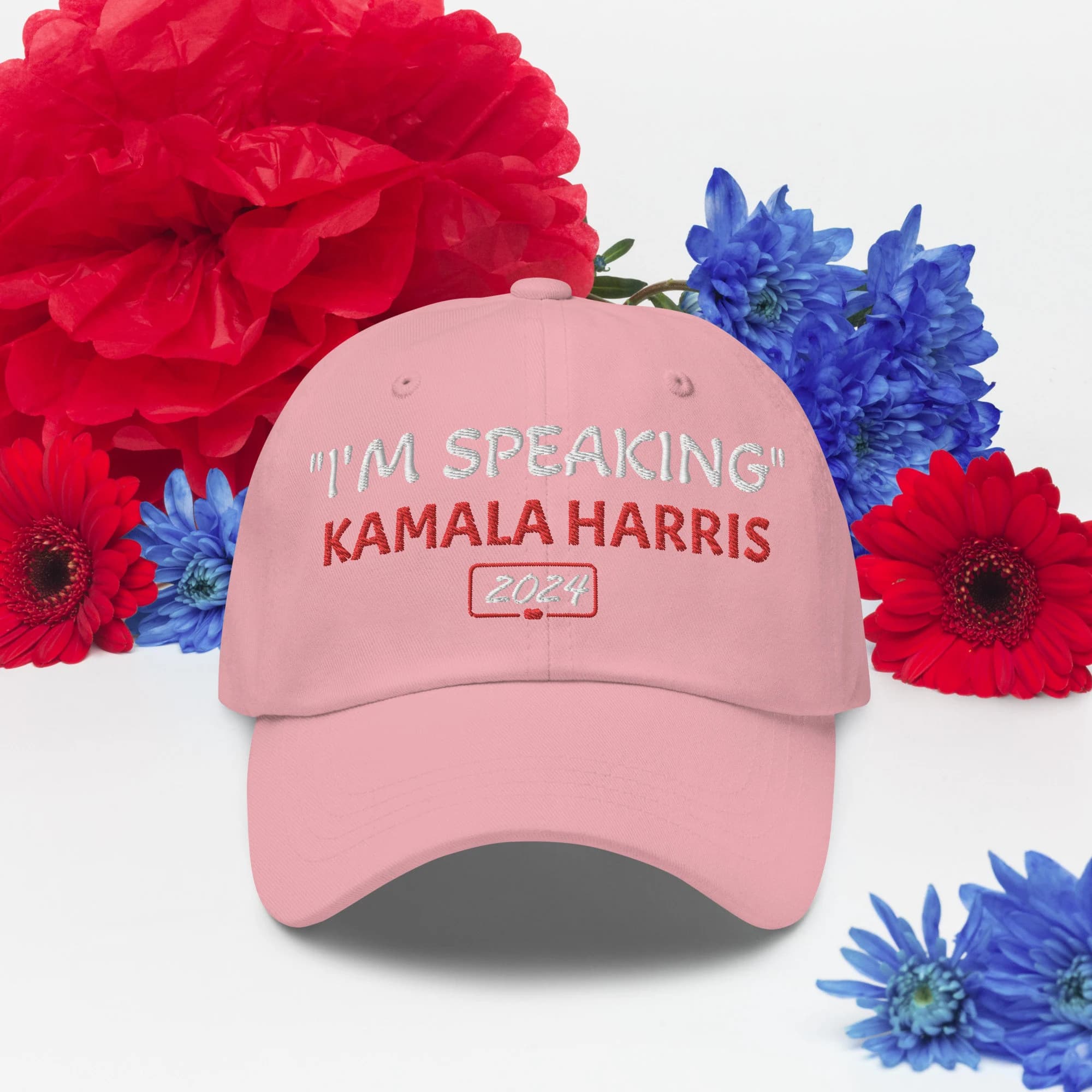 Kamala Harris Dad Hat I'M Speaking Hat Feminist Gift President Harris 2024, First Woman President, Madam President Harris 2024 Hat