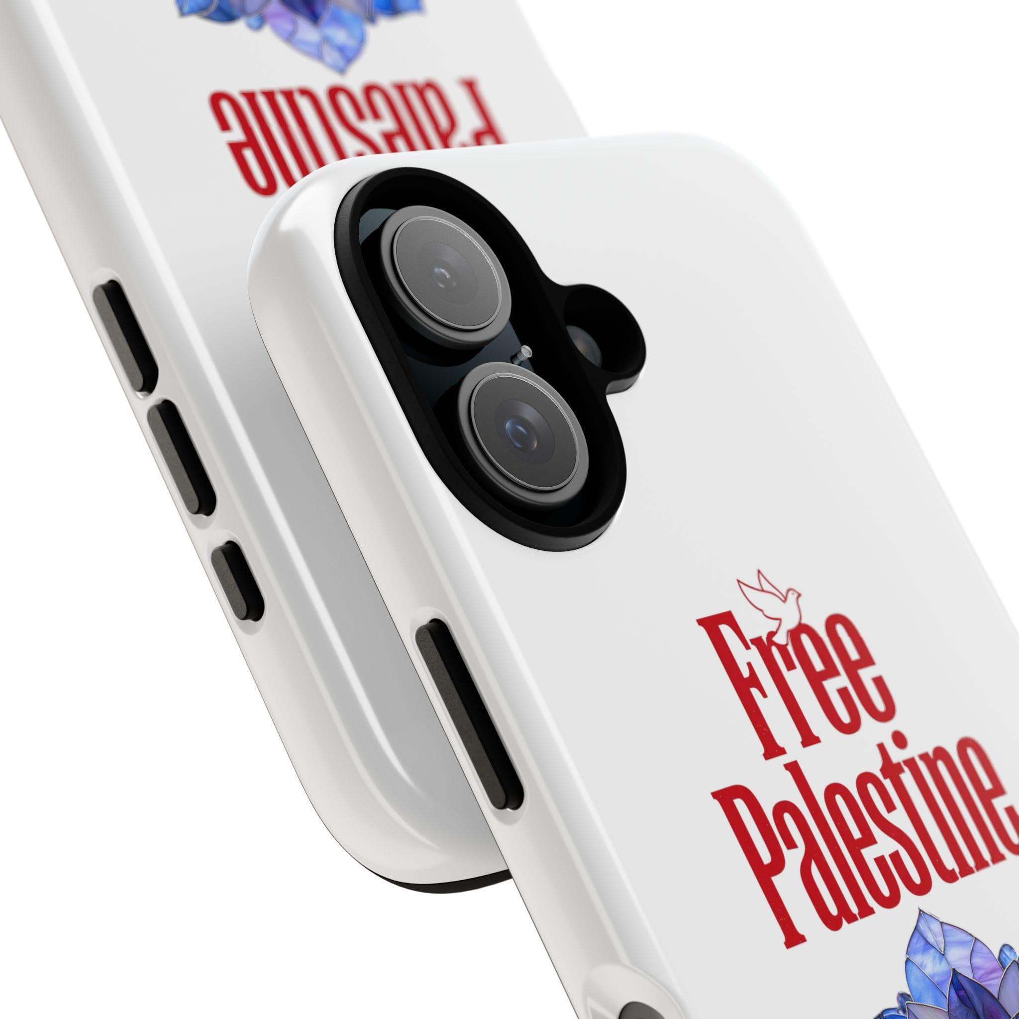 Free Palestine Stained Glass Flower Phone Case | iPhone Samsung Magsafe Compatible- - image 3