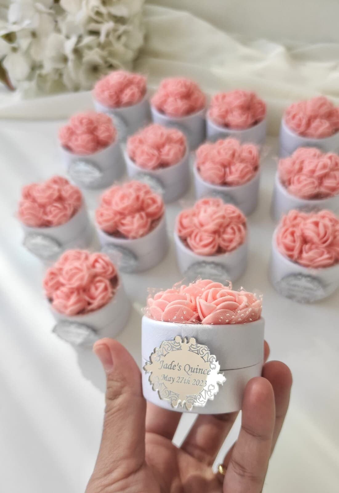 Wedding Gift Box,Wedding Favor for Guests,Engagement Gift,Bridesmaids Favors,Wedding Candy Box,Rustic Wedding Favor,Personalized Gifts - image 4