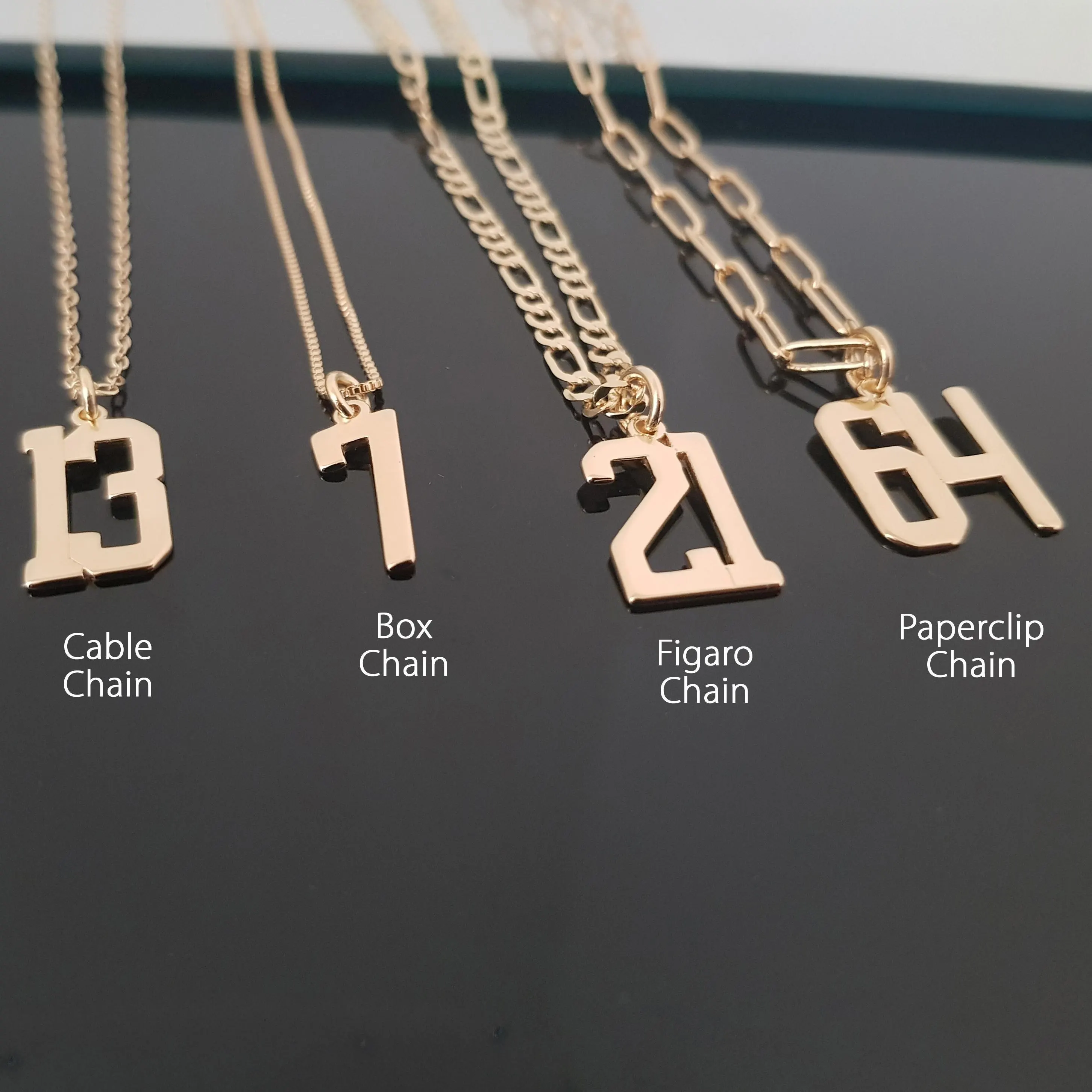 Sport Number Necklace, Number Necklace, Number Year Necklace, Custom Lucky Pendant Customize Necklace With Number, Sport Lover Gifts For Men - image 4