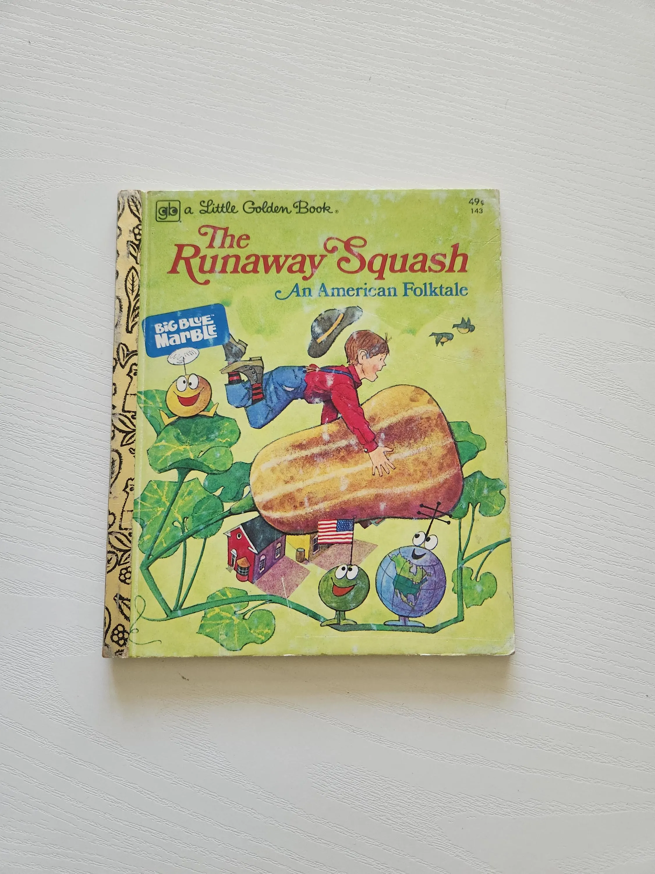 The Runaway Squash: Vintage Little Golden Book (1976)